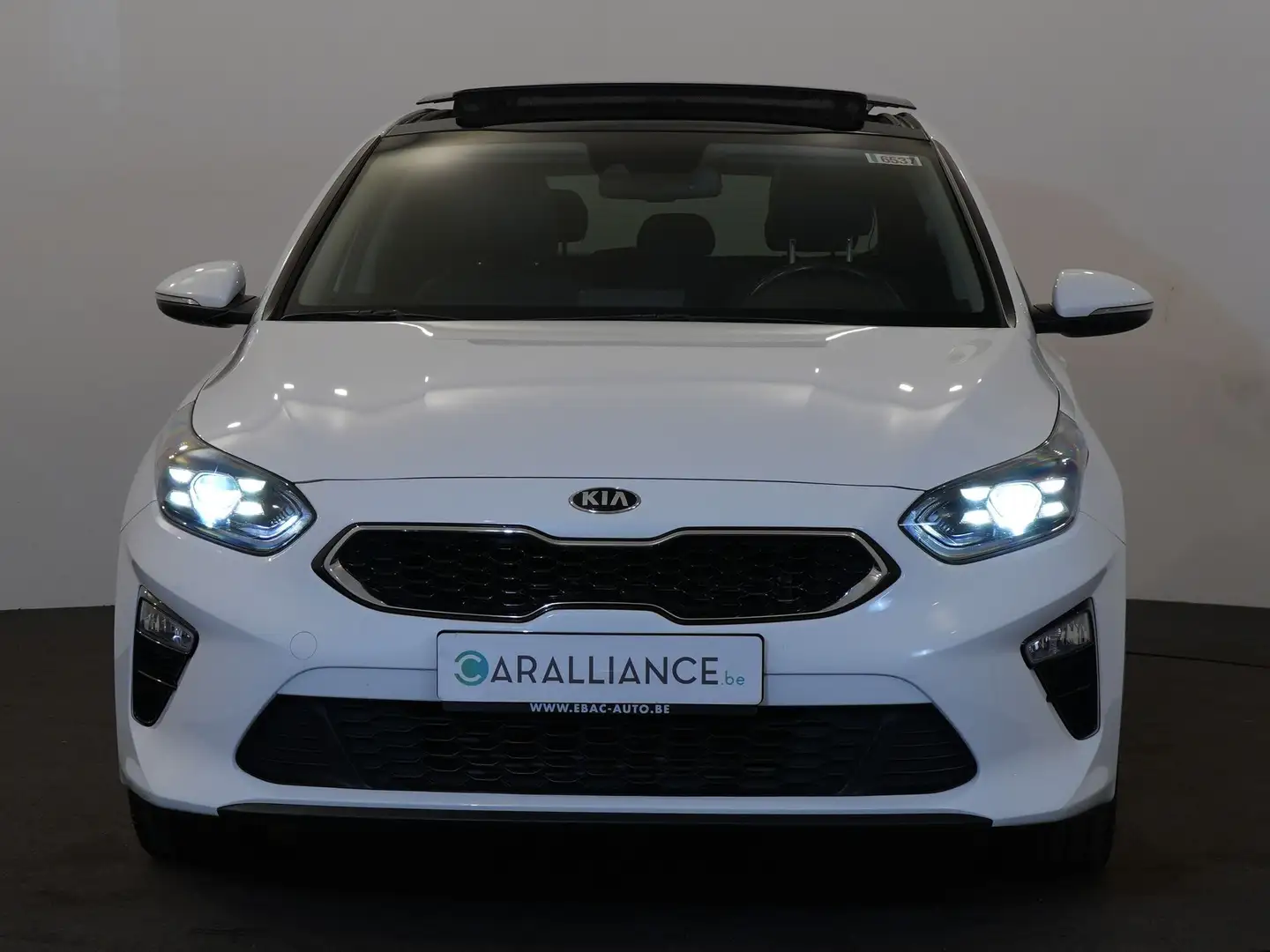 Kia Ceed / cee'd MORE 1.0T-GDI| NAVI|Toit.Ouvrant|PANO|CAM|Bi-Zone|ATR Wit - 2