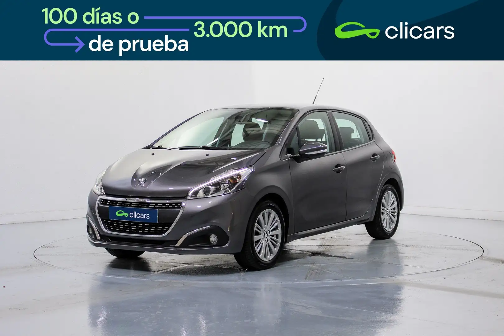 Peugeot 208 1.2 PureTech S&S Signature 82 Gris - 1