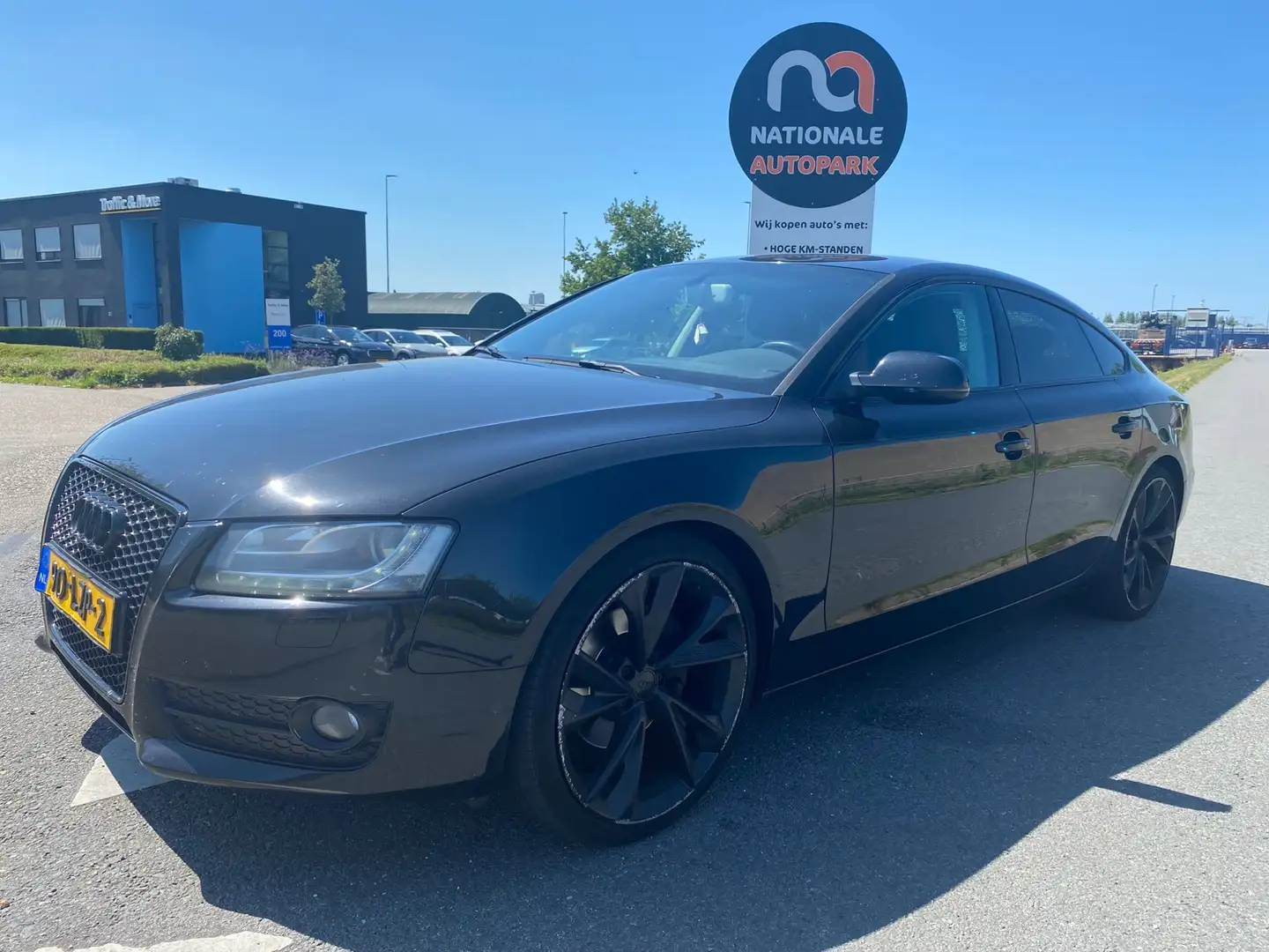 Audi A5 Sportback 2010 * 2.7 TDI Pro Line * AUTOMAAT * VOL Zwart - 1