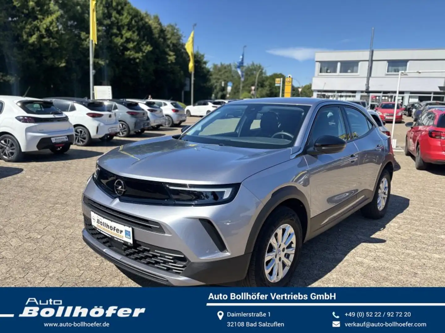 Opel Mokka-E dition 1.2 PDC+CAM/LED/CarPlay/Klima Grau - 1