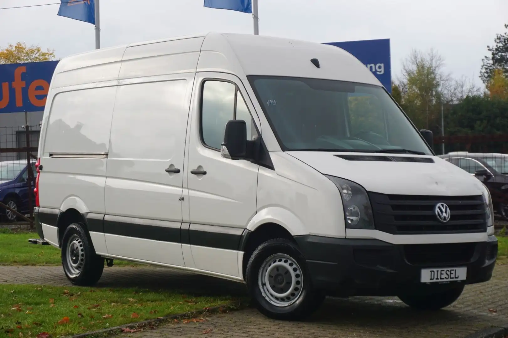 Volkswagen Crafter 35 mittel L2H2 Hochdach*AUSTAUSCHMOTOR Weiß - 2