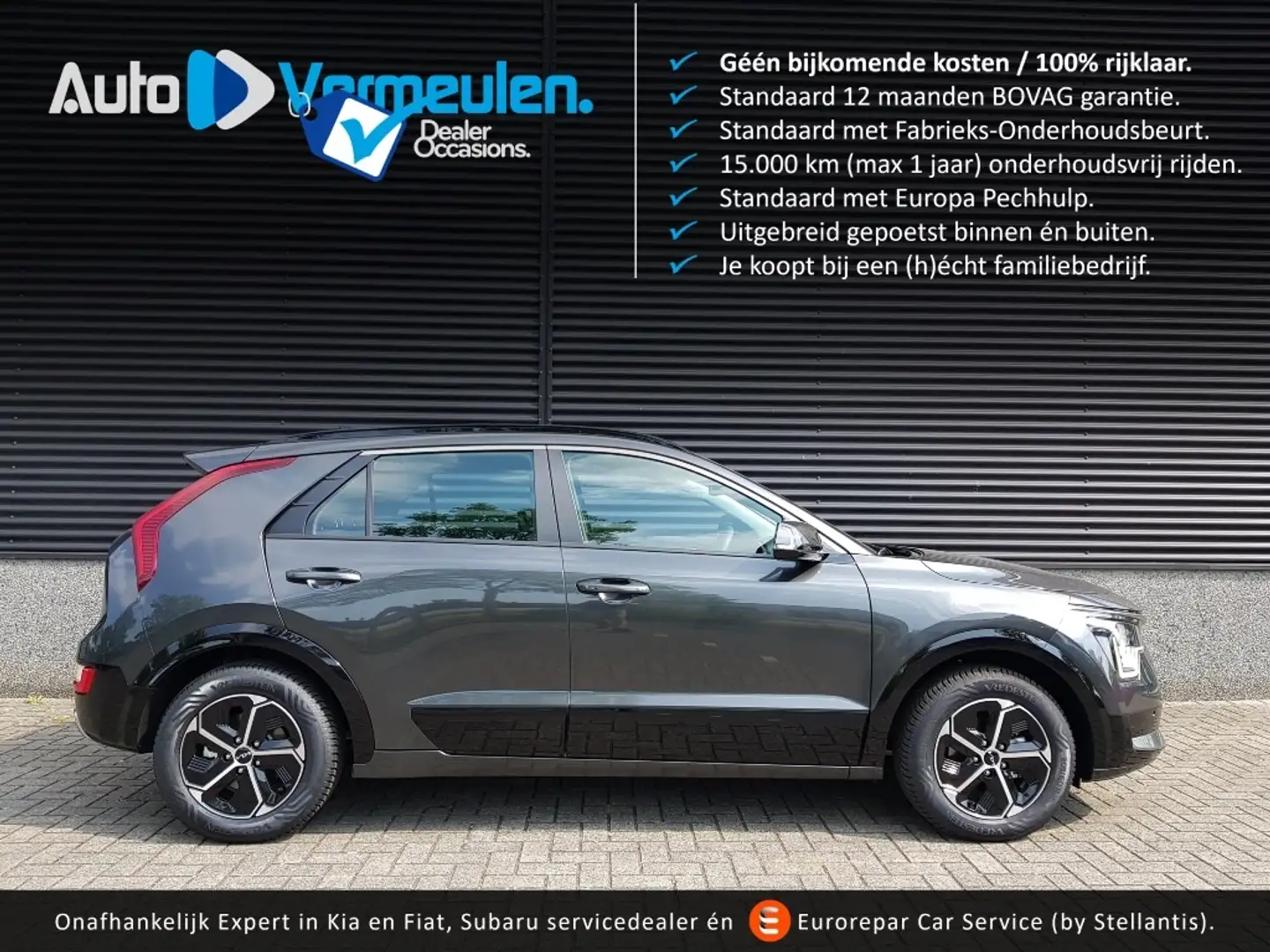 Kia Niro Hybrid DynamicLine Grijs - 1