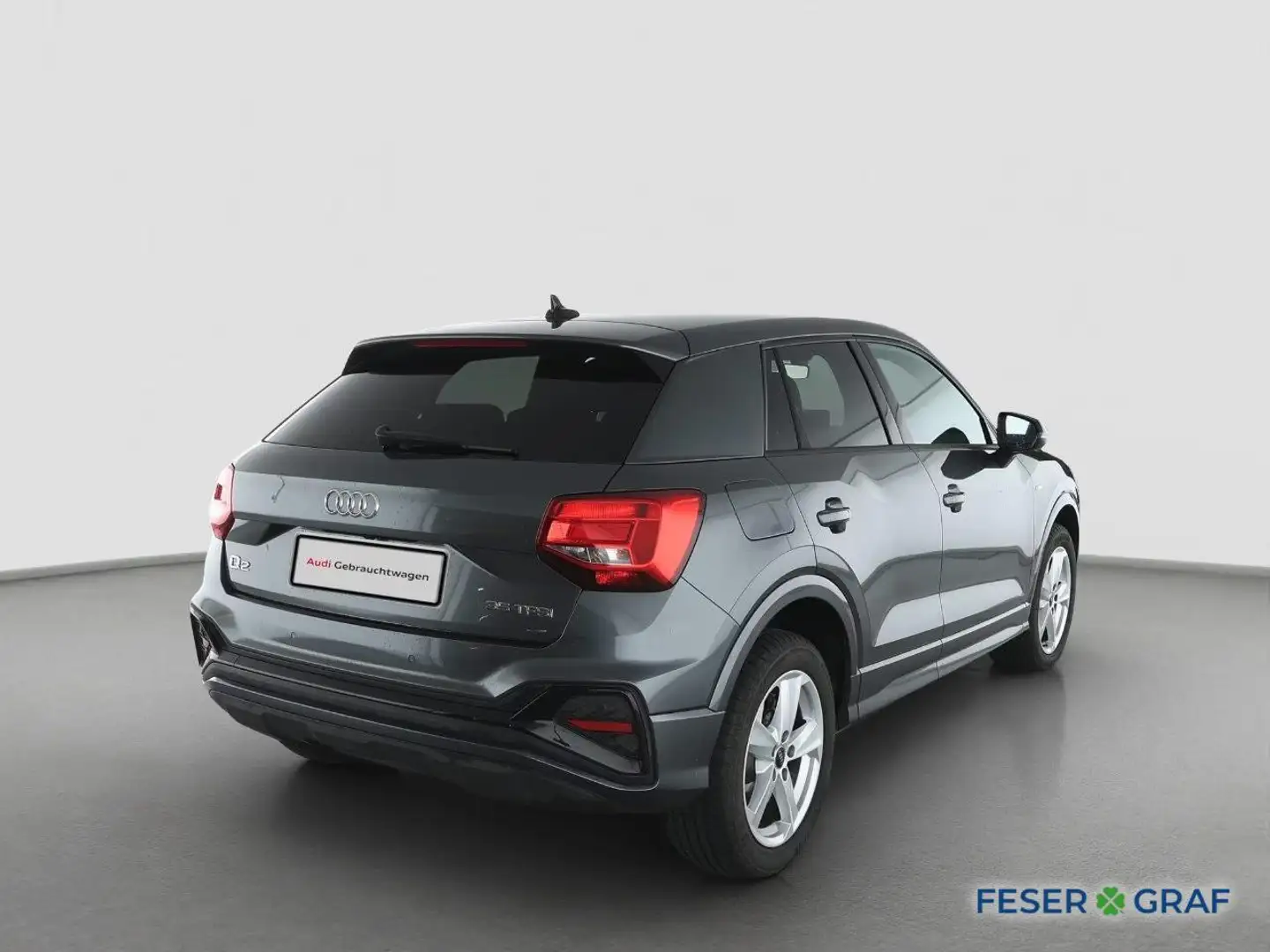 Audi Q2 35 TFSI 2x S line /LED/Leder/AHK/Kamera Grau - 2