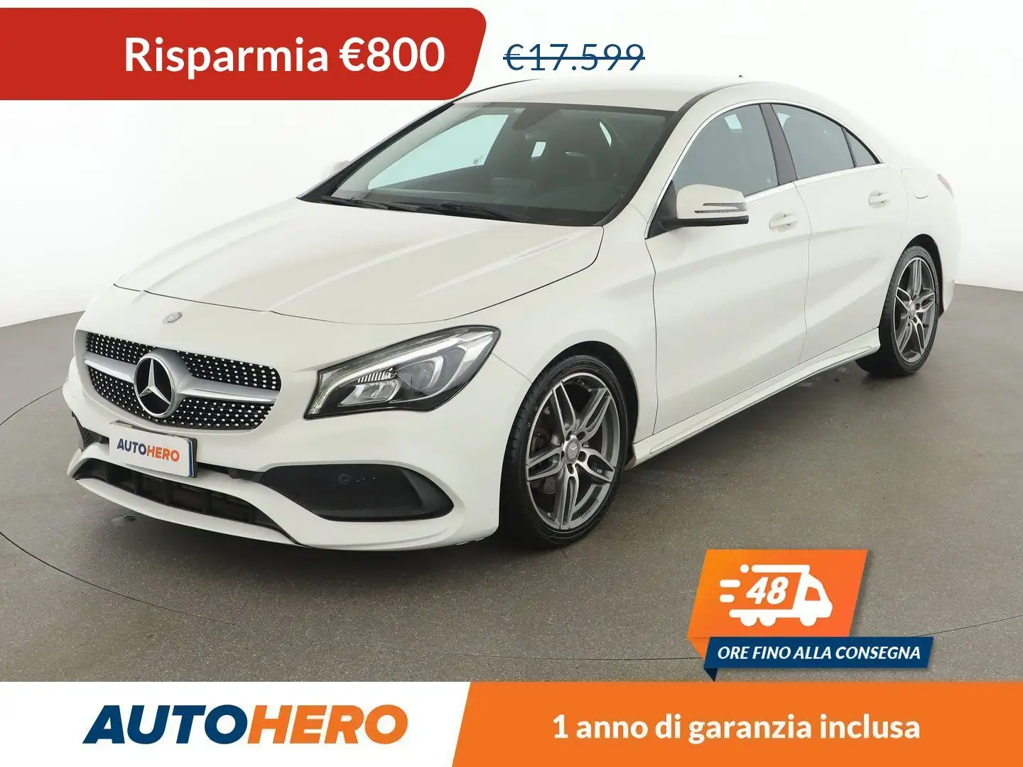 Mercedes-Benz CLA 180 CLA 180 d Premium Bílá - 1