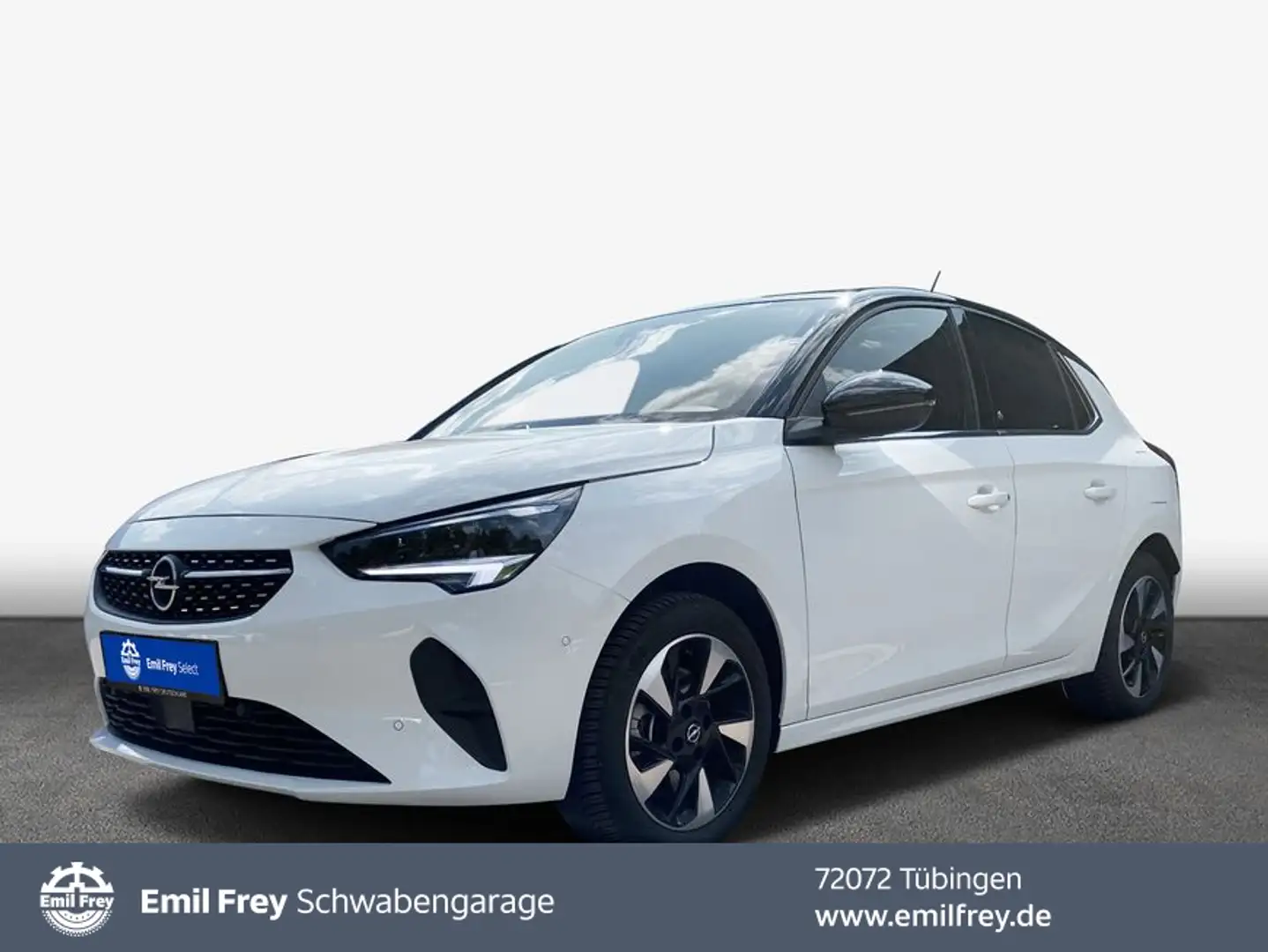 Opel Corsa-e -e Elegance Weiß - 1