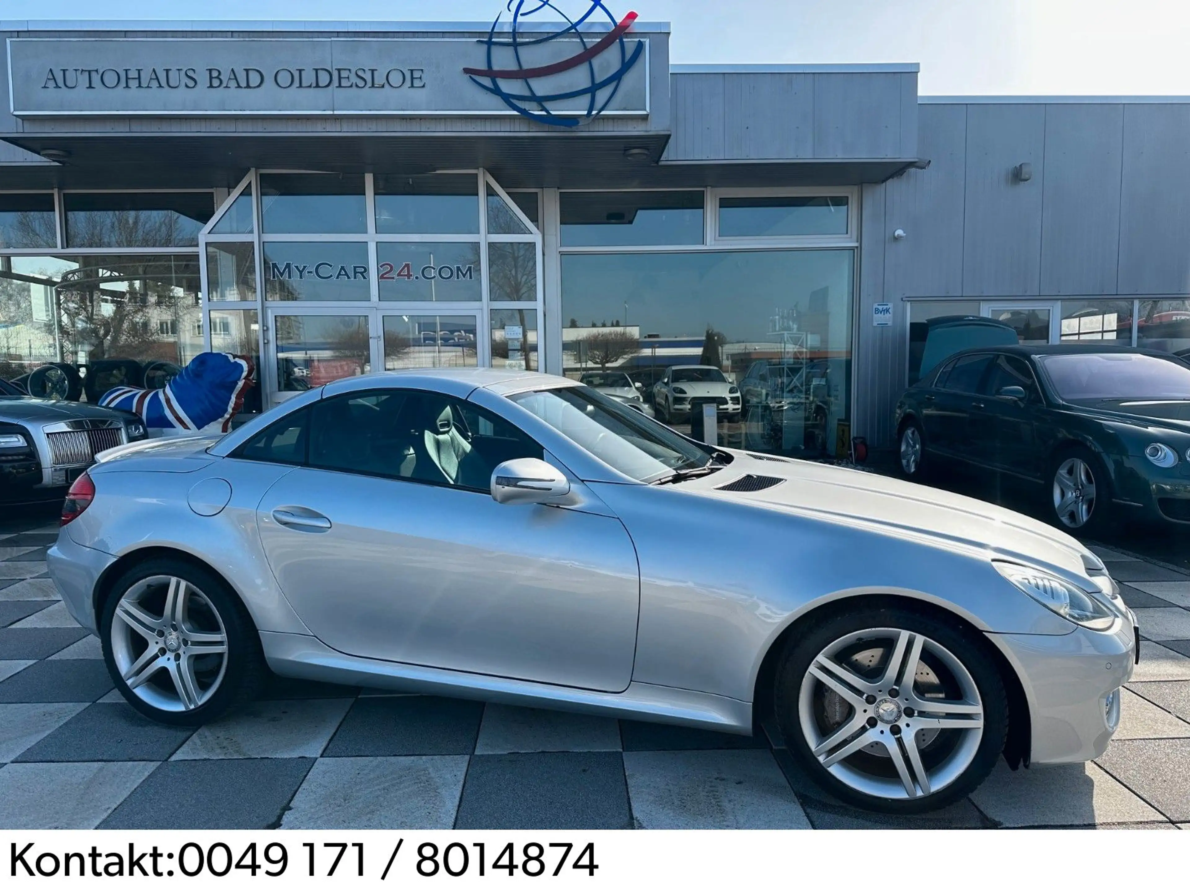 Mercedes-Benz SLK 300 Airscarf,Navi,Scheckheft,2,Han seit 2014