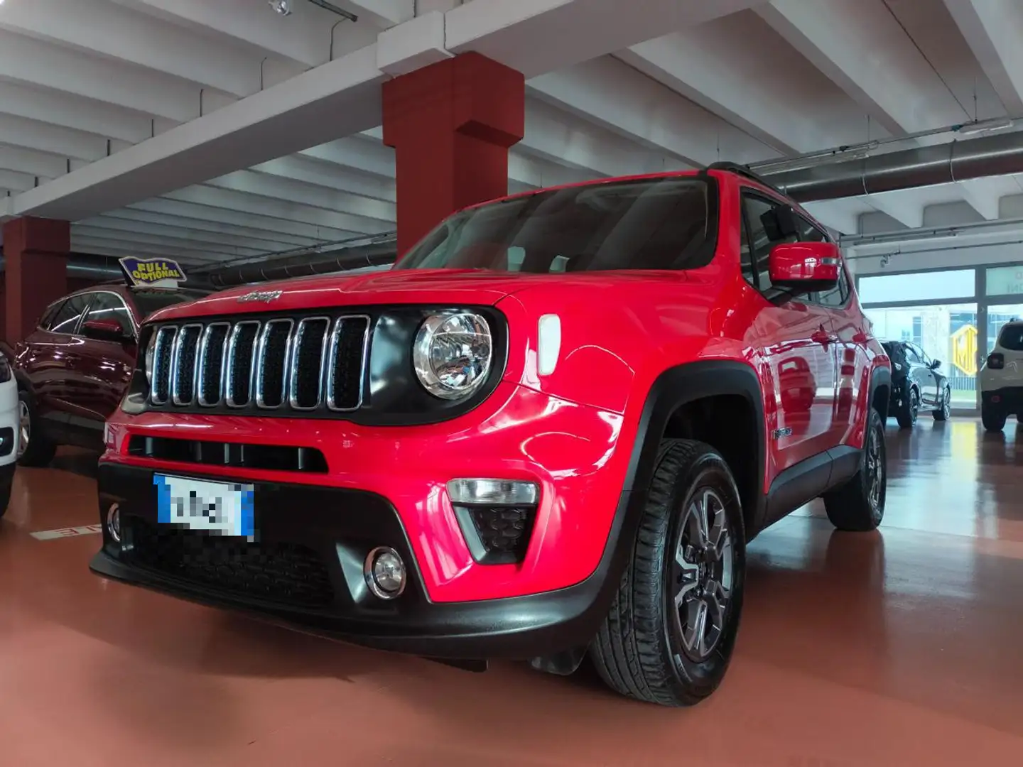 Jeep Renegade 2.0 Mjt 140CV 4WD Active Drive Longitude Rouge - 1