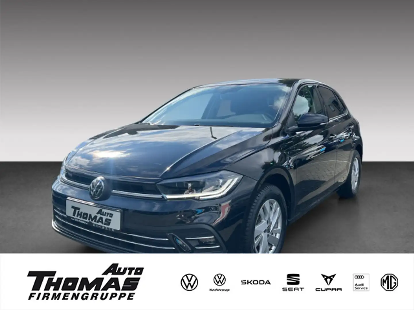 Volkswagen Polo 1.0 TSI 5-Gang Style Navi Klima Schwarz - 1