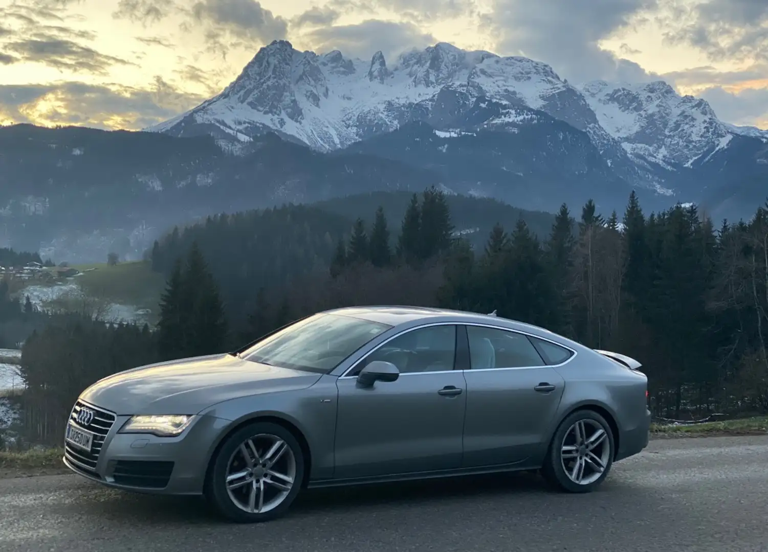 Audi A7 A7 3.0 TDI quattro S tronic Silber - 1