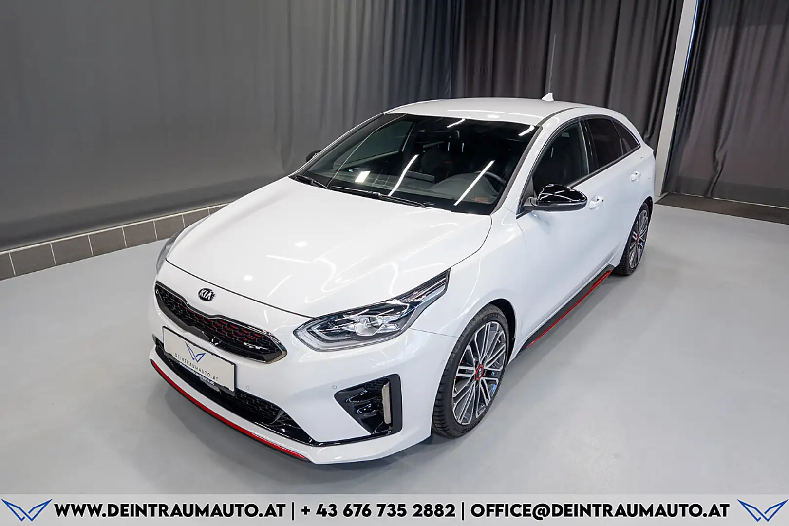 Kia ProCeed / pro_cee'd Proceed 1,6 TGDI GPF GT DCT Aut.*1.BESITZ*GARAN... Weiß - 2