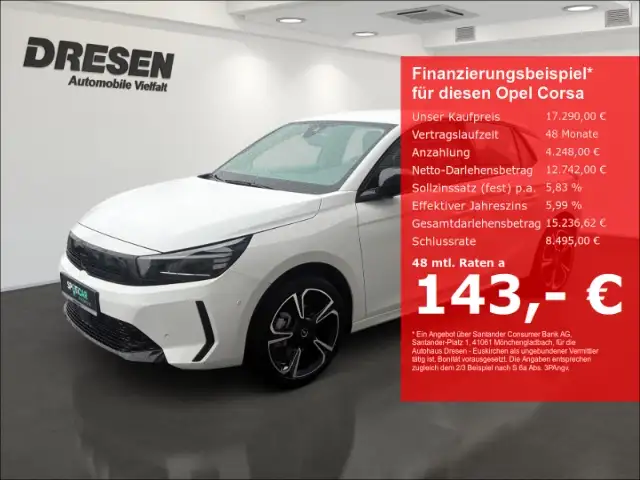 Opel Corsa F GS 1,2 Sitzheizung/PDC vorne&hinten/Carplay/LED