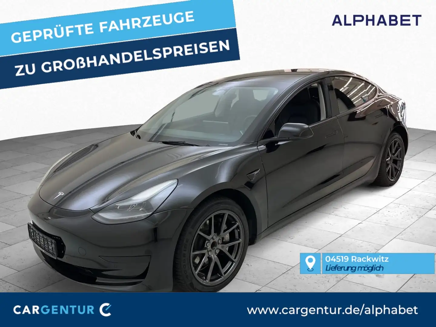 Tesla Model 3 RWD Pano S-Dach Wapu ACC El.Heckkl. Key Schwarz - 1