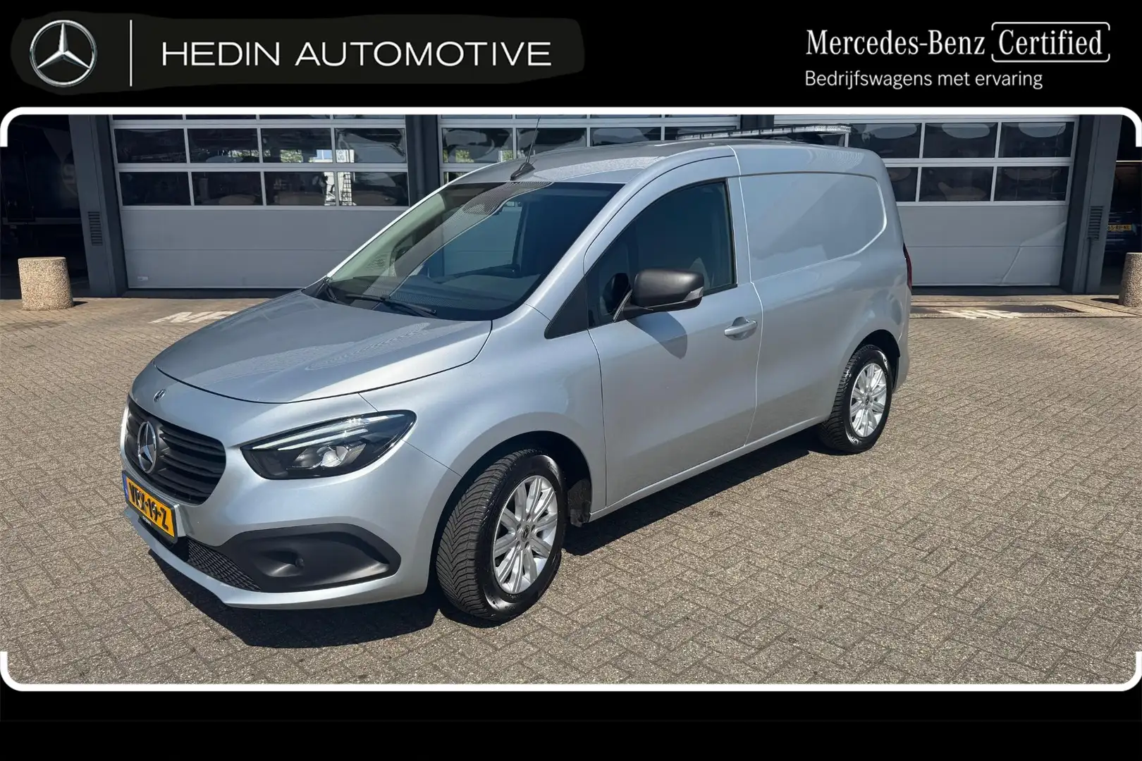 Mercedes-Benz Citan 110 L1 Pro | Trekhaak | LED | Camera | Airco | Nav Zilver - 1