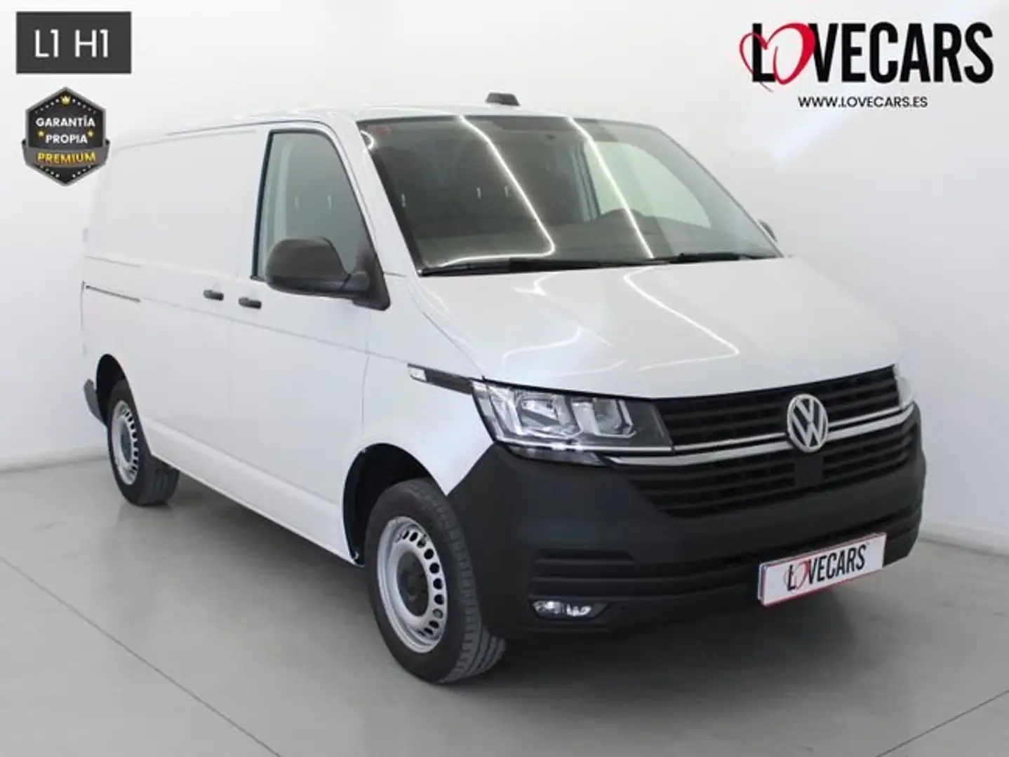 Volkswagen Transporter 2.0 TDI BMT FURGÓN CERRADO 110 Blanco - 1