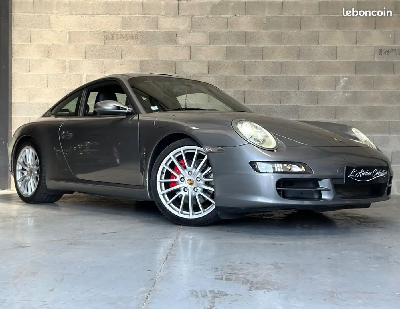 Porsche 997 991 Carrera S 997 Coupé Pack Chrono Toit ouvrant S Gris - 2