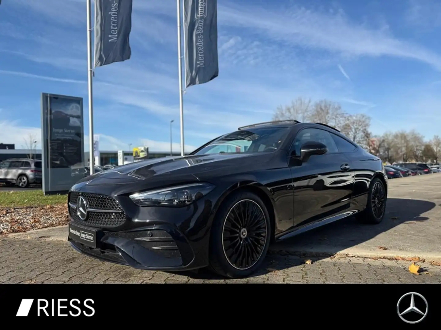 Mercedes-Benz CLE 220 d Coupé AMG Sport Night Distr Pano W-Paket Noir - 1