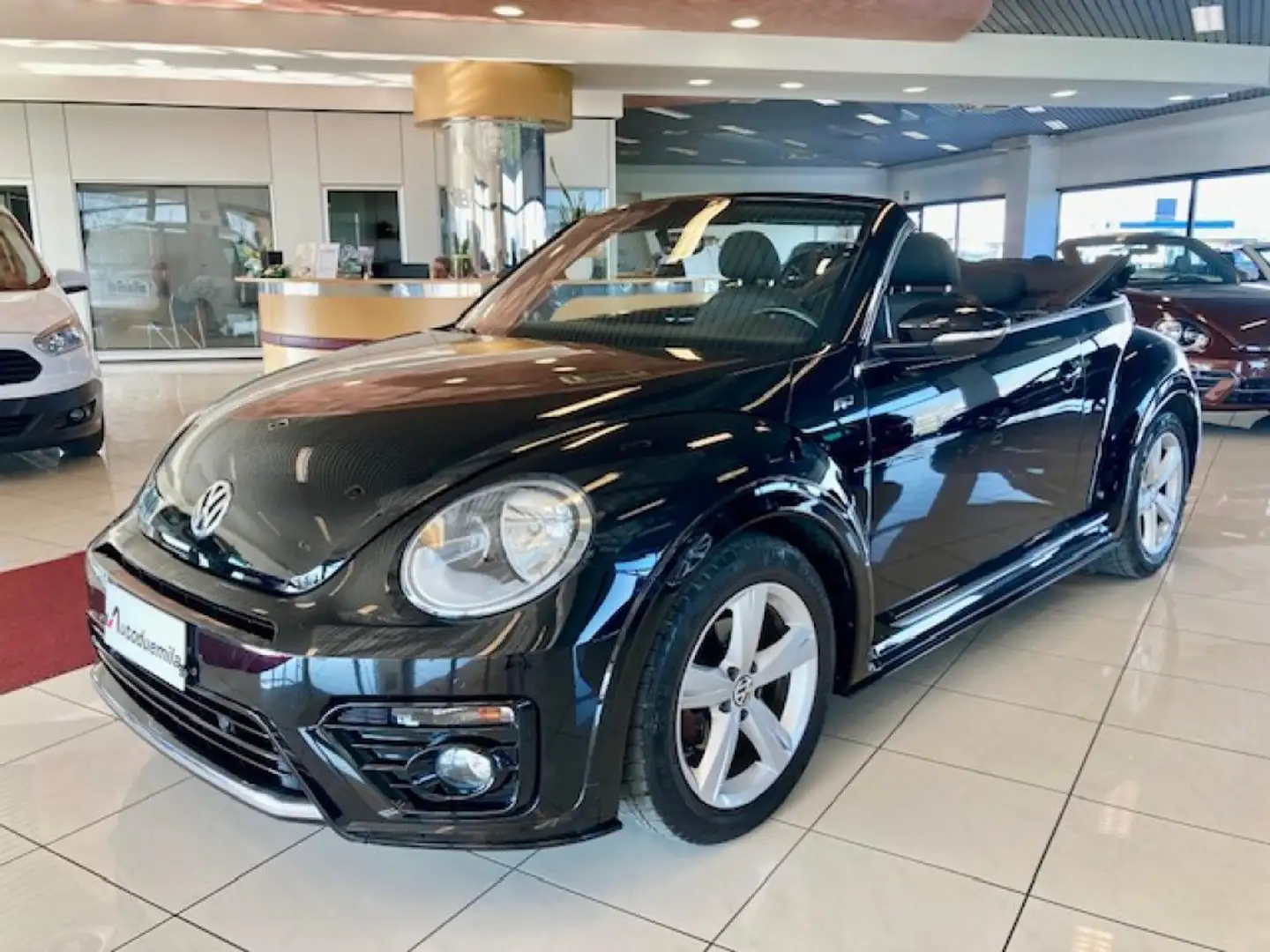Volkswagen Maggiolino Cabrio 1.4 TSI R LINE PREZZO REALE !! Noir - 1