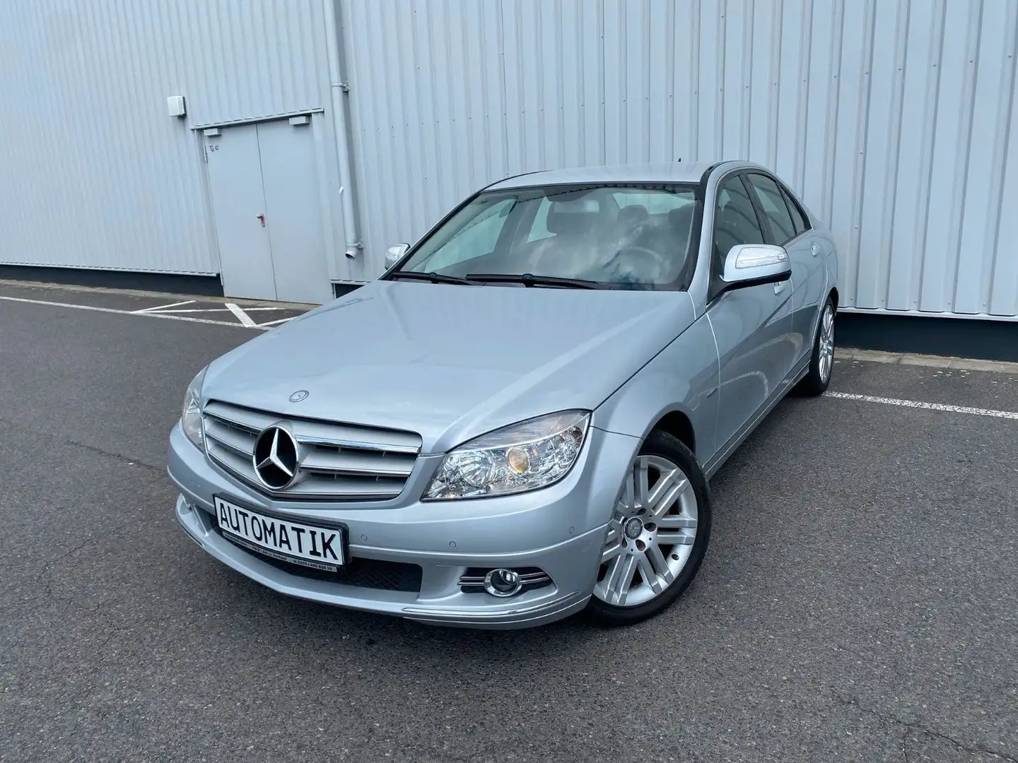 Mercedes-Benz C 200 Kompressor Automatik aus 2.Hand TÜV NEU Argent - 1