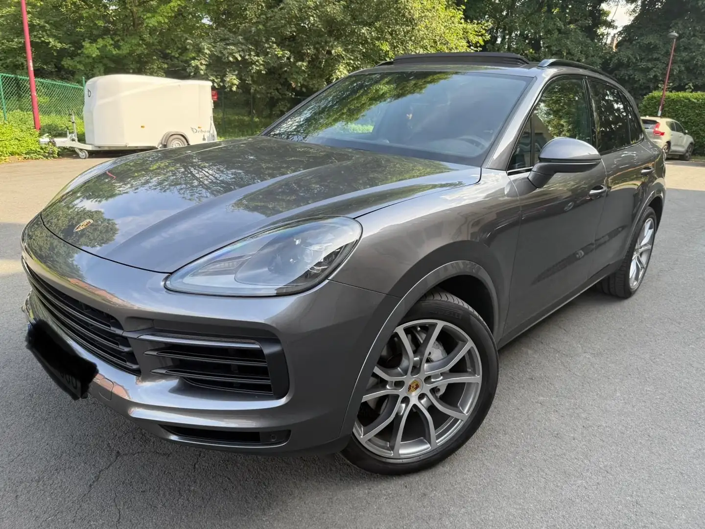 Porsche Cayenne 3.0i V6 PHEV Tiptronic S hybride Grijs - 1