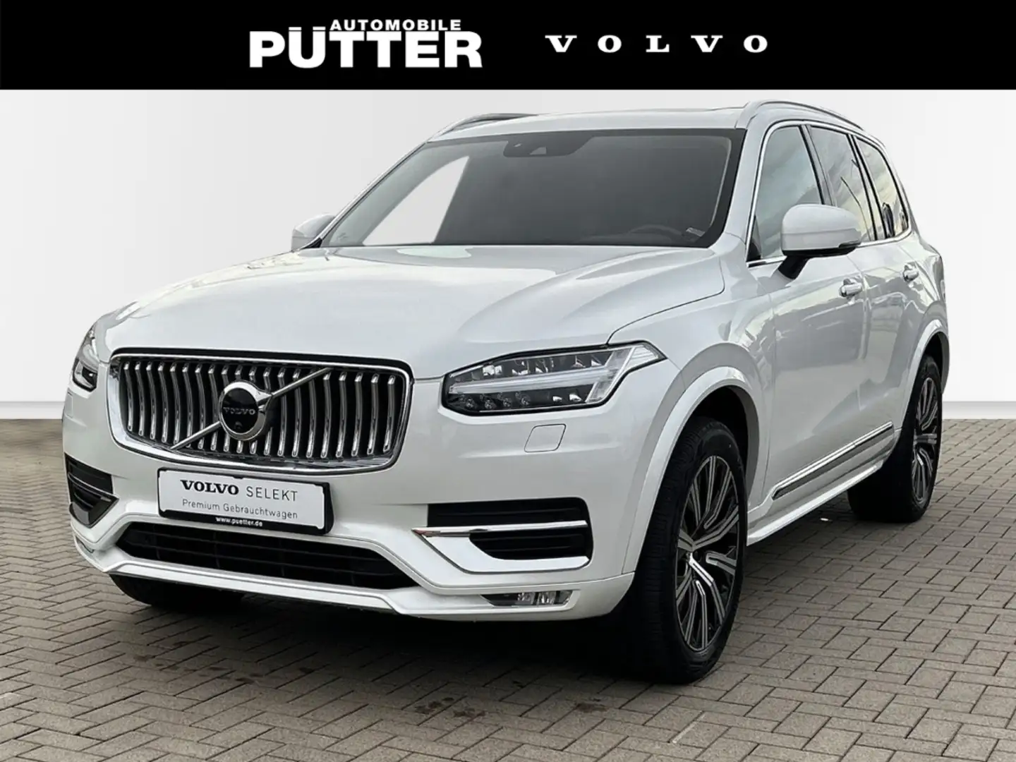 Volvo XC90 B5 Diesel AWD Inscription 20'' Allwetter StandHZG Blanc - 1