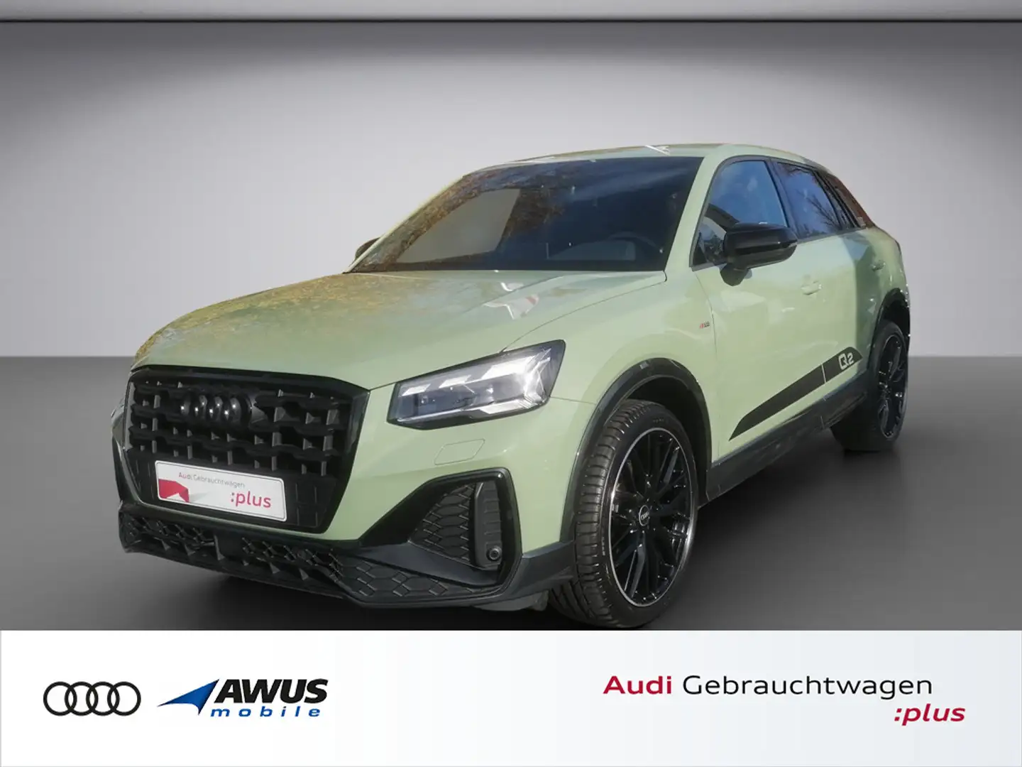 Audi Q2 35 TFSI edition one, Navi, Optik Schwarz, Sound System Grün - 1
