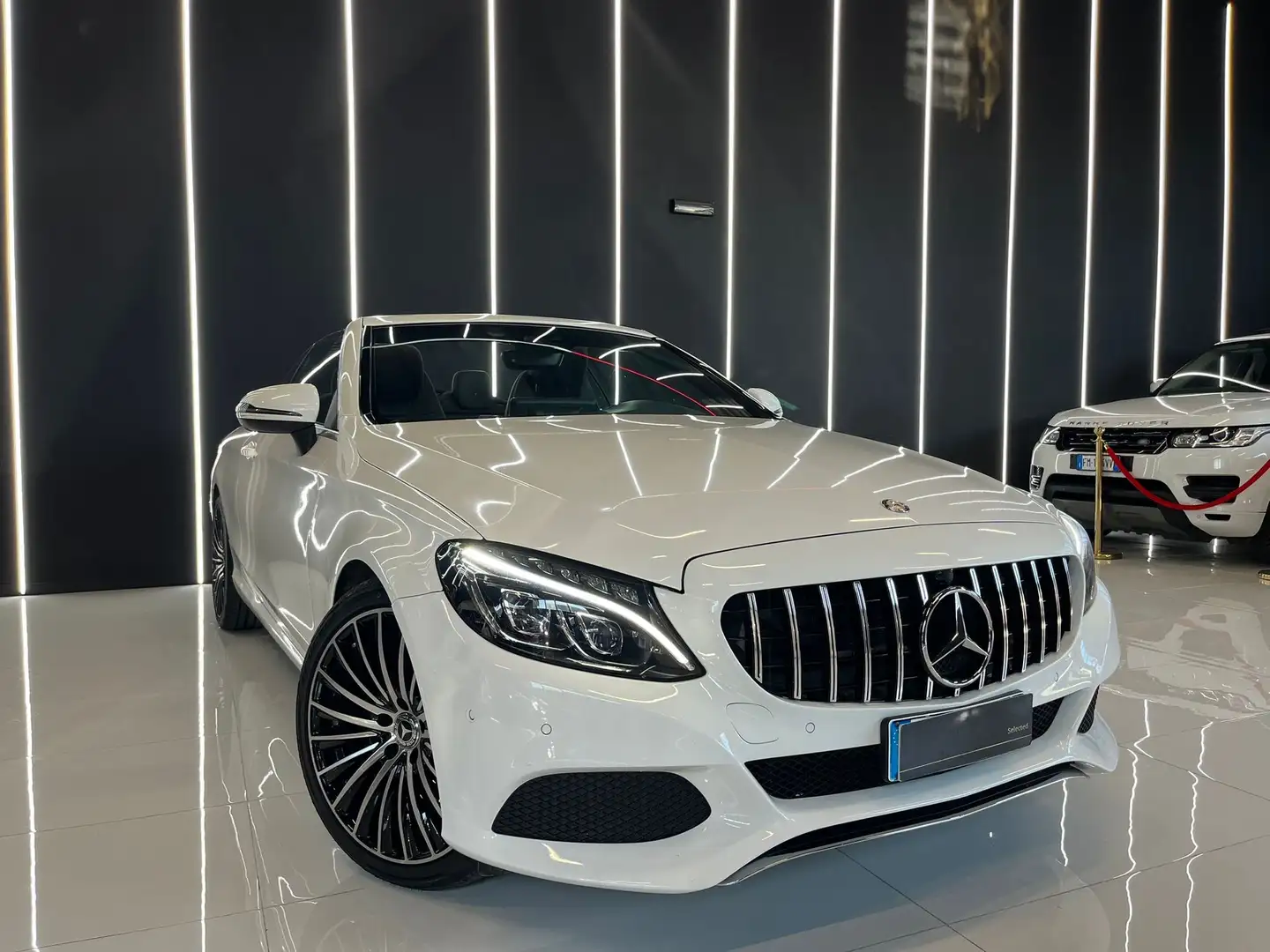 Mercedes-Benz C 220 Cabrio d Premium Plus auto Bianco - 1