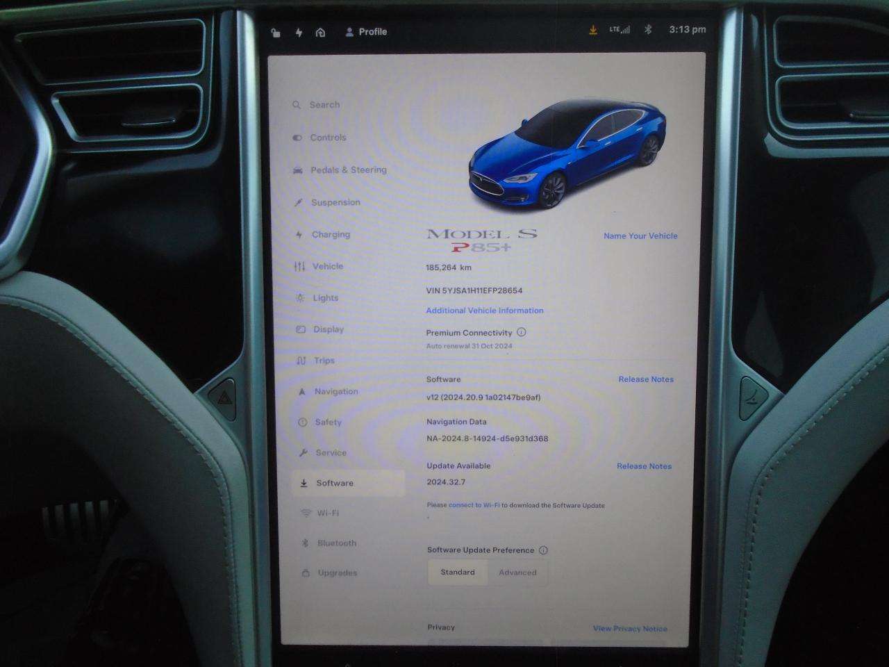 2014 Tesla Model S 4dr Sdn Performance P85+ Full Charge 391 km thumb 18
