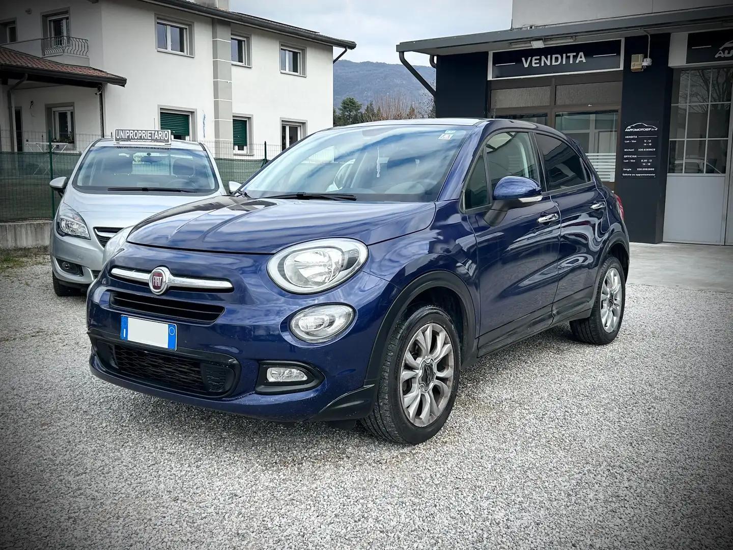 Fiat 500X 1.3 mjt 95cv - NEOPATENTATI Bleu - 1