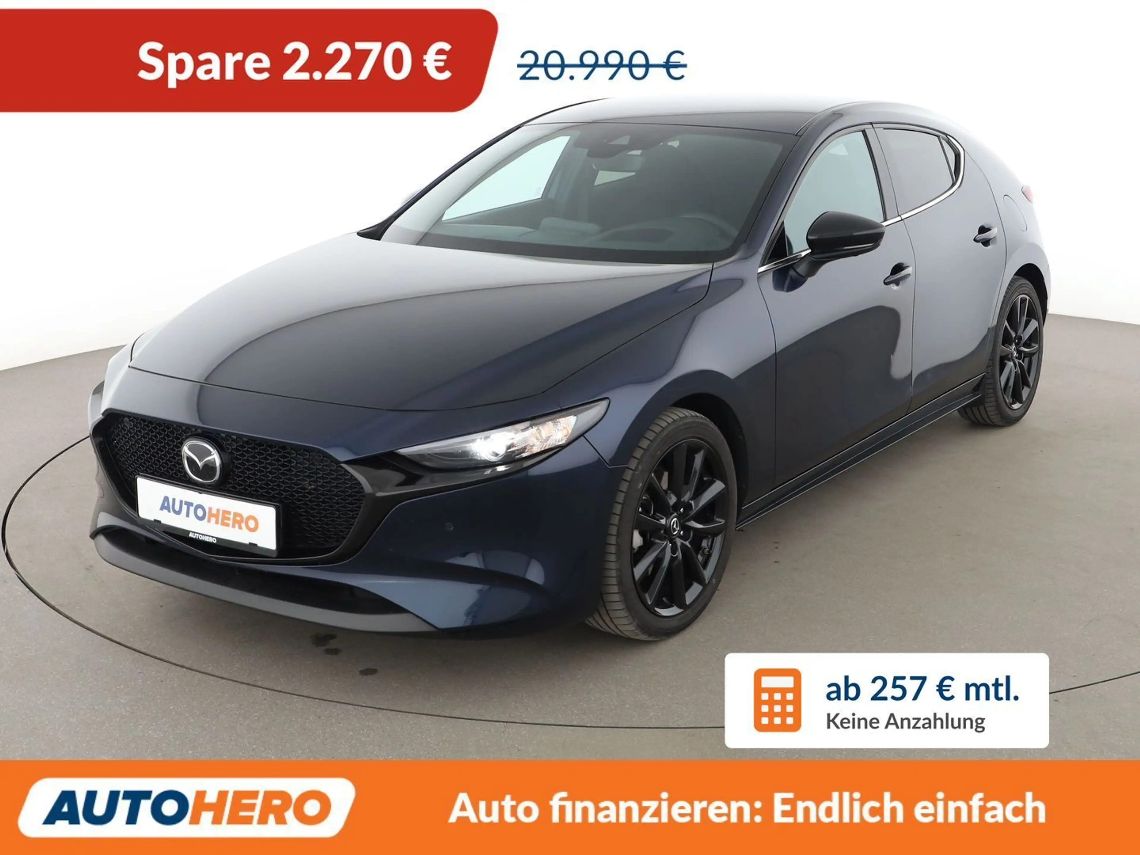 Mazda 3 2.0 Skyactiv-G Mild-Hybrid Homura*NAVI*LED*TEMPO*