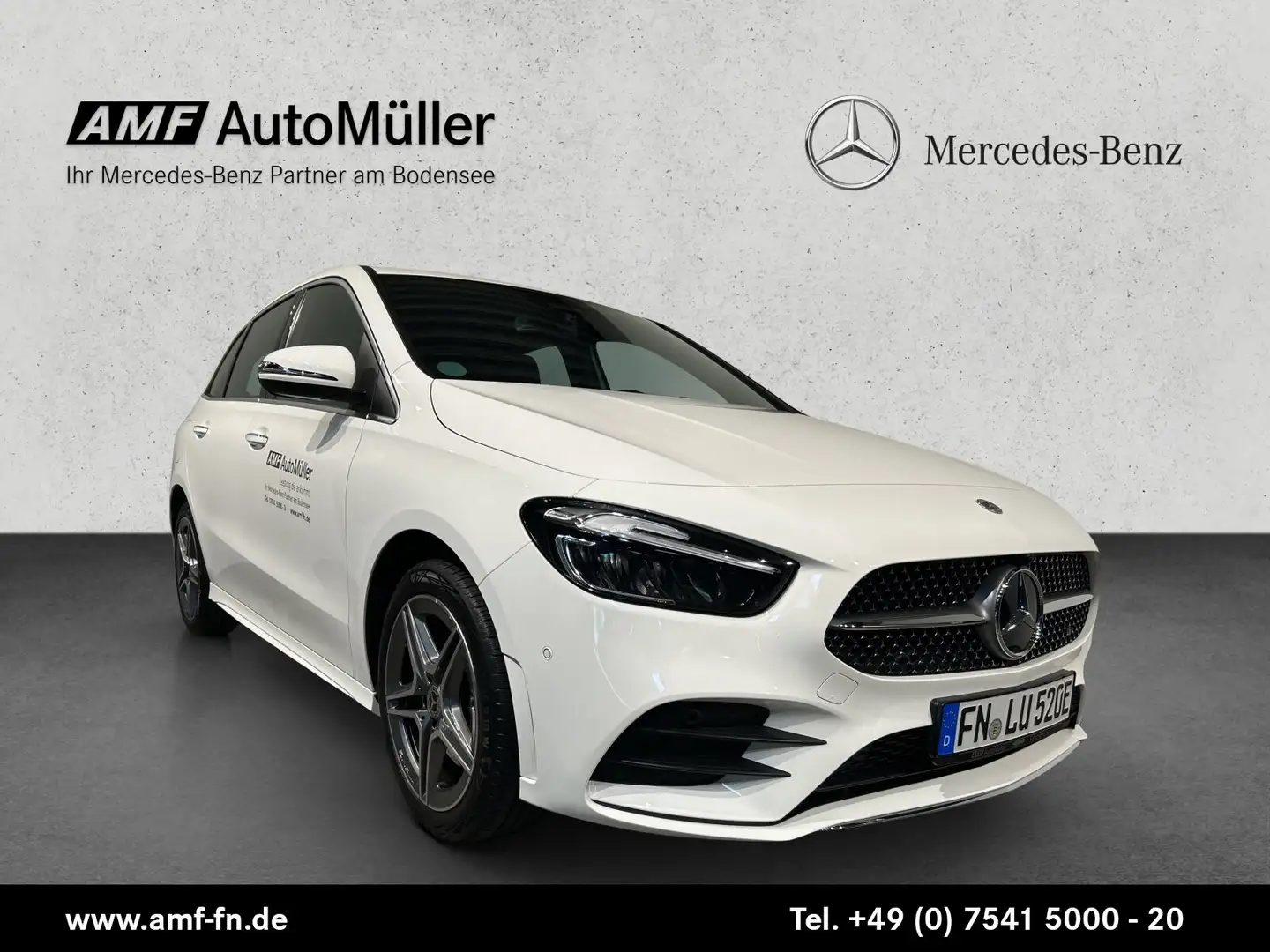 Mercedes-Benz B 250 B 250 e AMG Line LED+KAMERA+MBUX+AMBIENTE+PDC+ Blanc - 1
