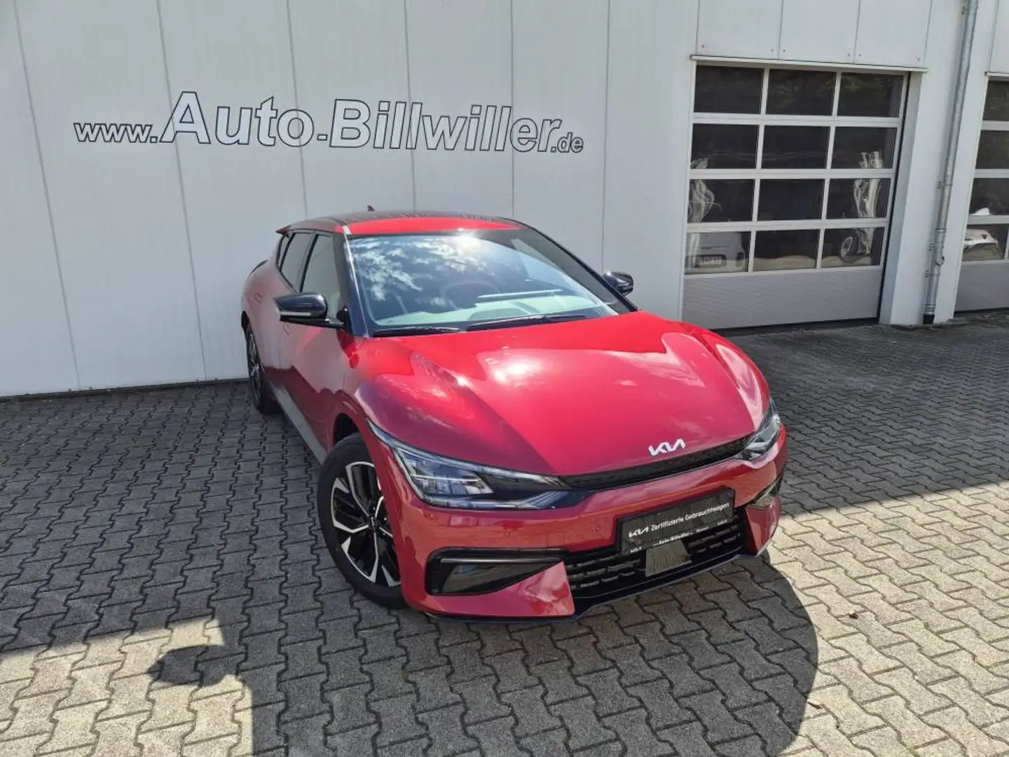 Kia EV6 77.4 kWh (325 PS) AWD GT-Line WP Batteriezertifika Rot - 1