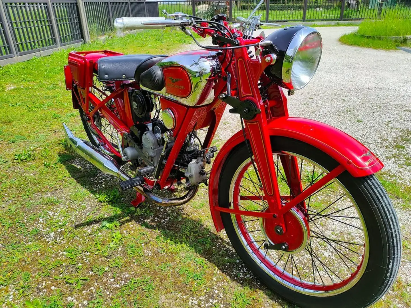 Moto Guzzi 250 TS Egretta 250 Rosso - 1
