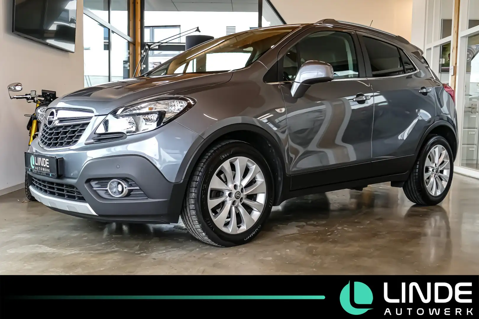 Opel Mokka Innovation 4x4|TEILLEDER|TEMPO.|PDC|18 ALU Gris - 1