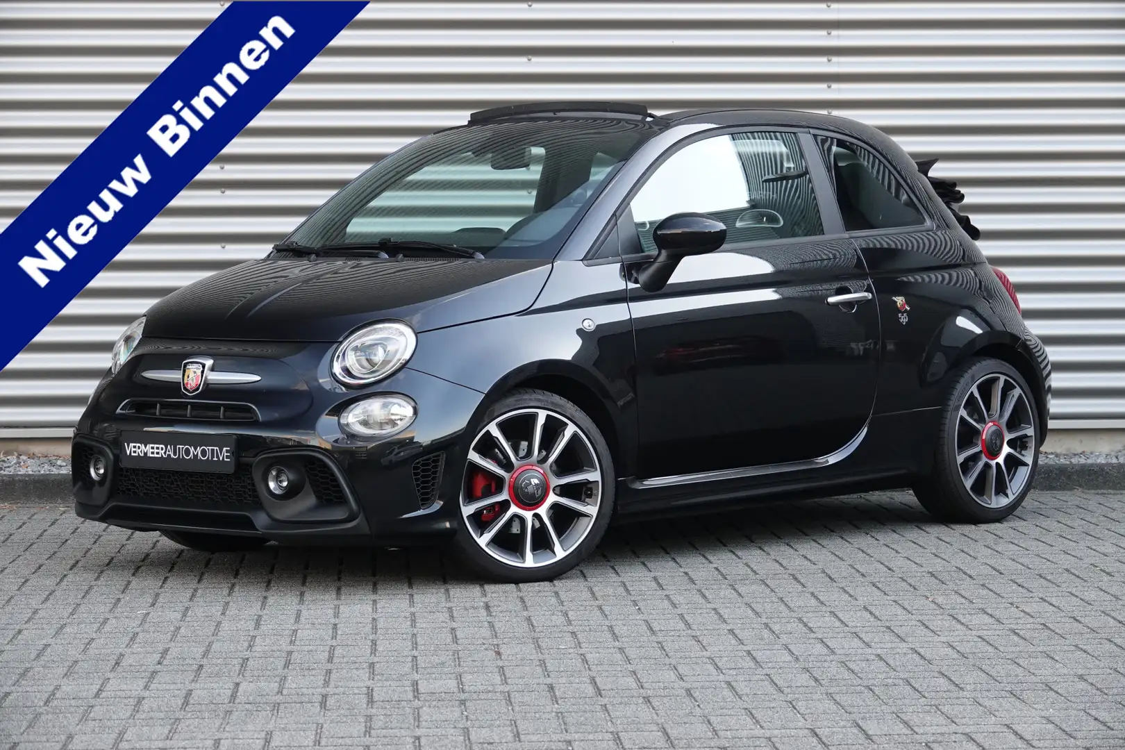 Fiat 500C Abarth 1.4 T-Jet Turismo 70th Anniversary Leder | BTW | N Negru - 1