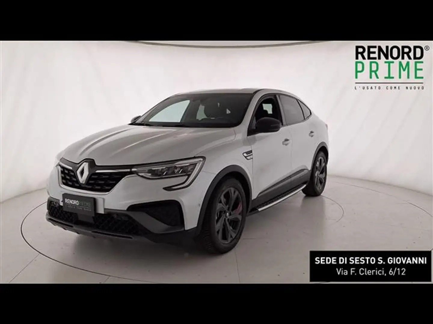 Renault Arkana 1.6 E-Tech full hybrid R.S. Line 145cv Blanc - 1