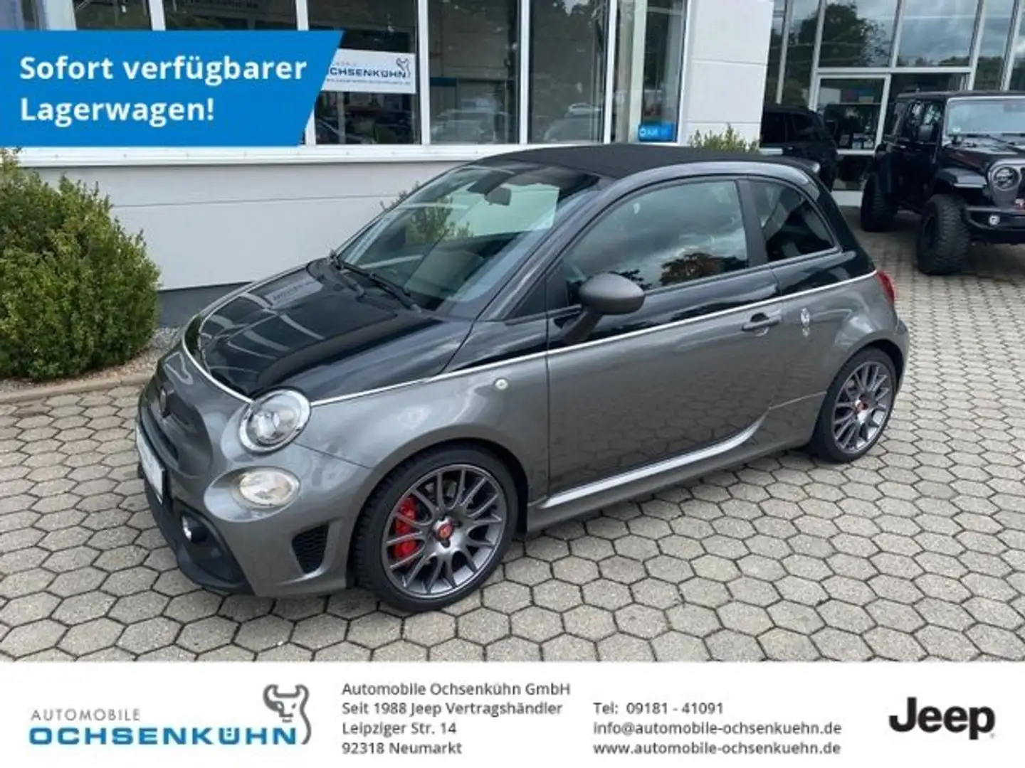 Abarth 595C 1.4 Competizione Nav., Leder Černá - 1