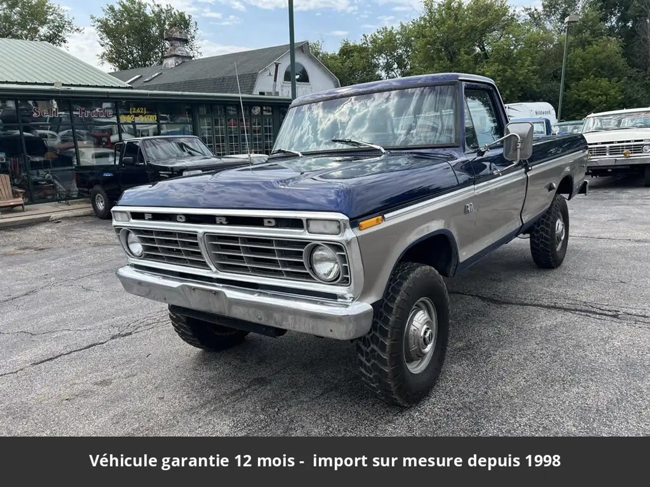 Ford 1974 Pickup 390 CI V8 160 HP Code H 3 vitesses Heavy-Duty vitesses Tous compris, foto 2