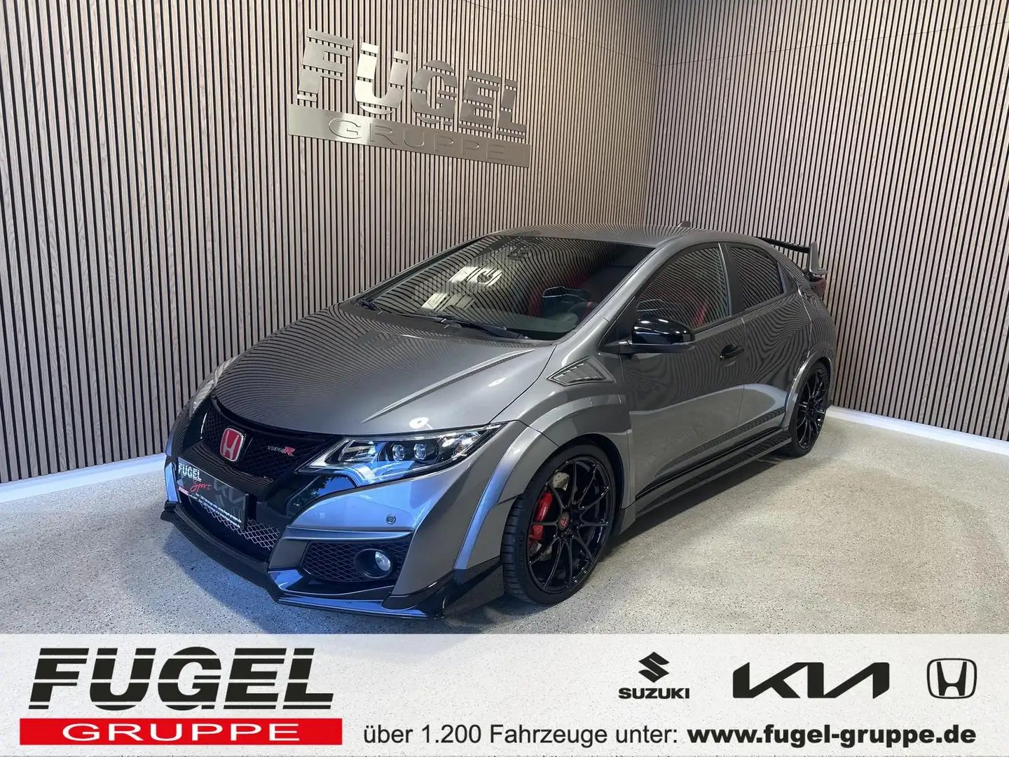 Honda Civic 2.0 VTEC Type-R GT LED|Navi|Tomason|Milltek AGA Grau - 1