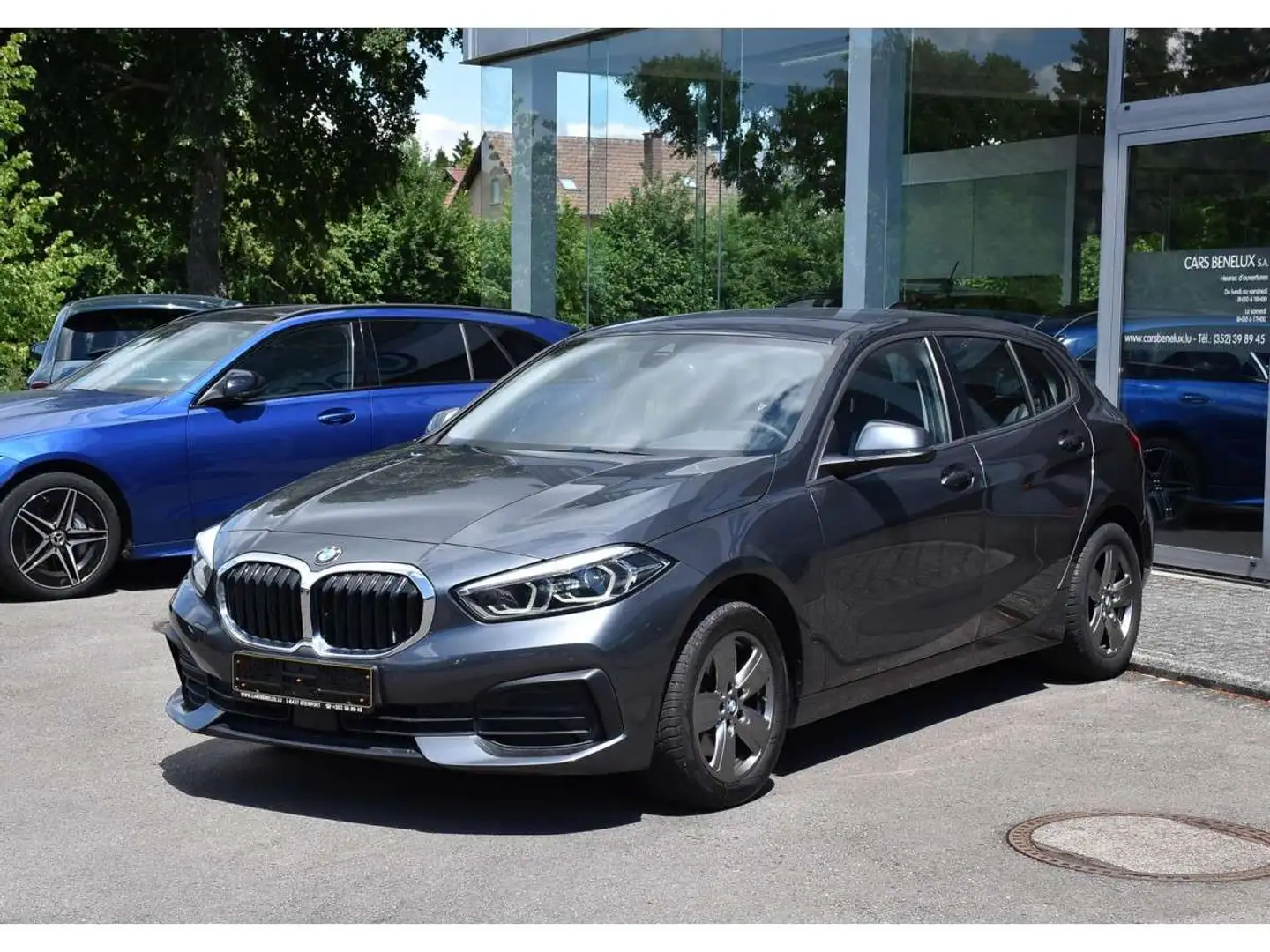 BMW 118 i CLIMA REGUL GPS PDC LED LANE 1 MAIN Gris - 2