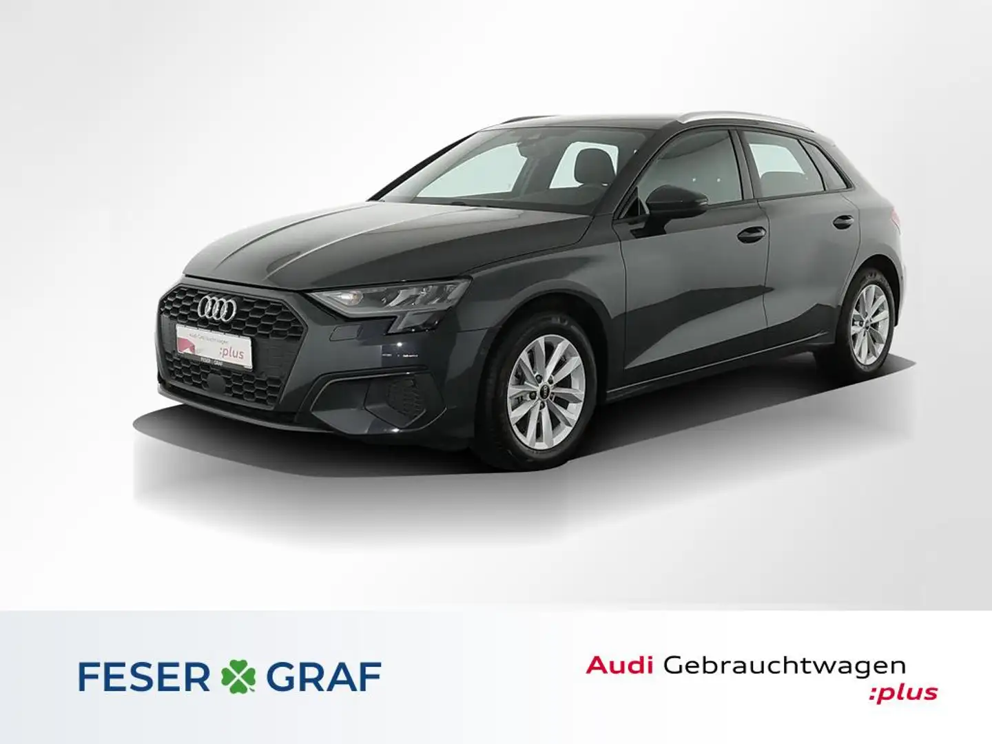 Audi A3 30 GAS g-tron Navi,Kamera,Sitzhzg Grijs - 1