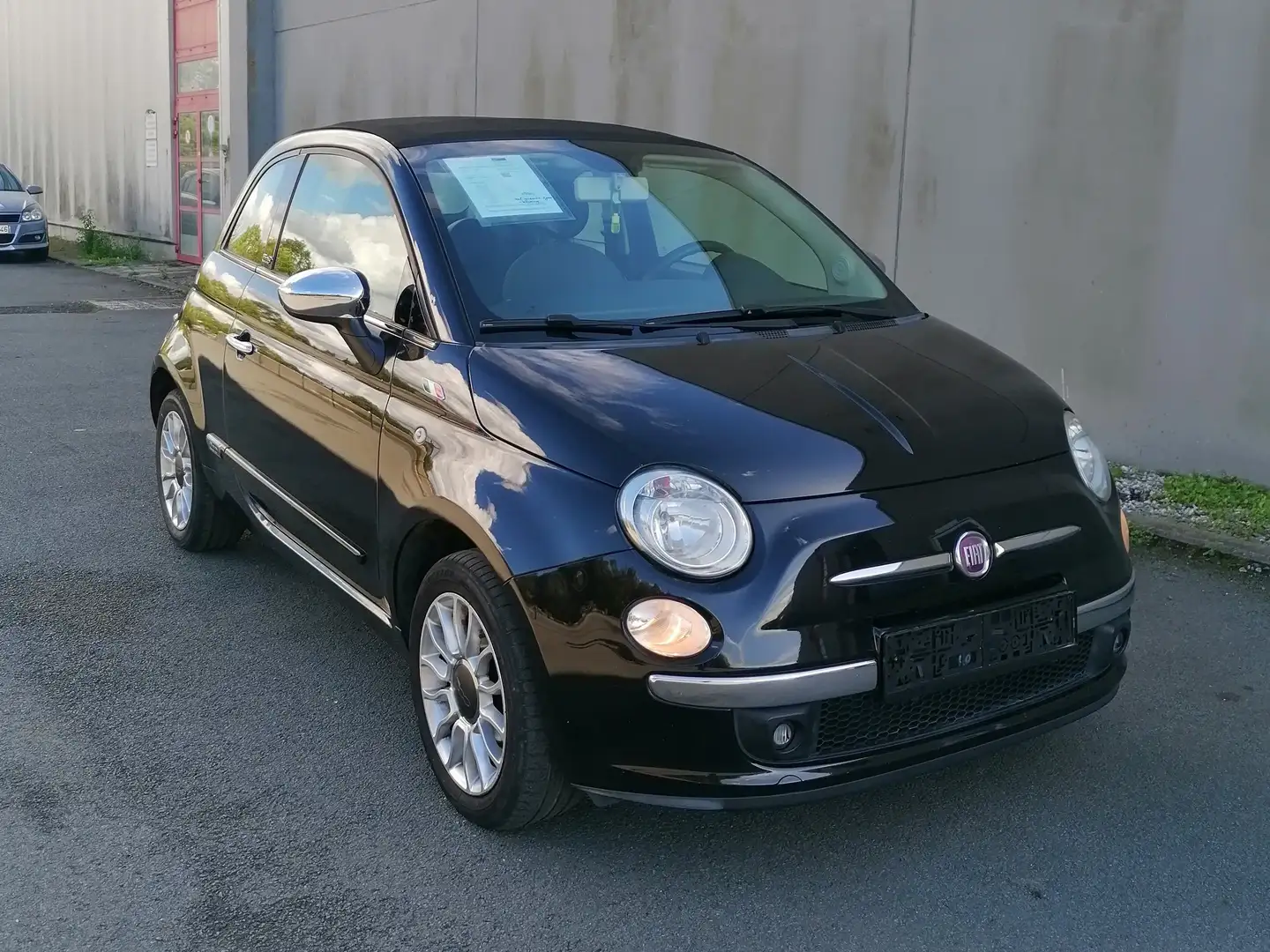 Fiat 500C 500 C 1.2 Pop-Star Noir - 1