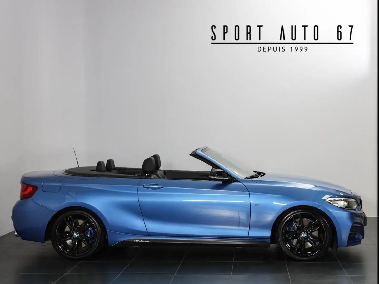 BMW 240 M240I XDRIVE CABRIOLET 6 cylindres 3.0L Turbo Синий - 2