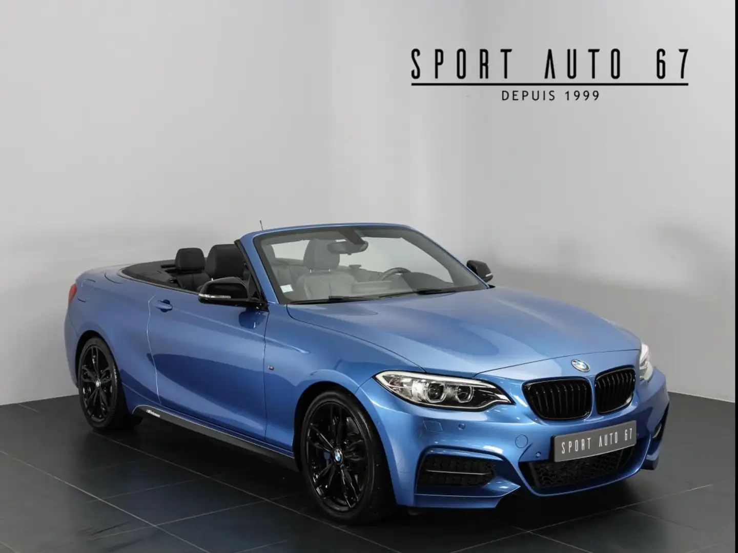BMW 240 M240I XDRIVE CABRIOLET 6 cylindres 3.0L Turbo Синий - 1