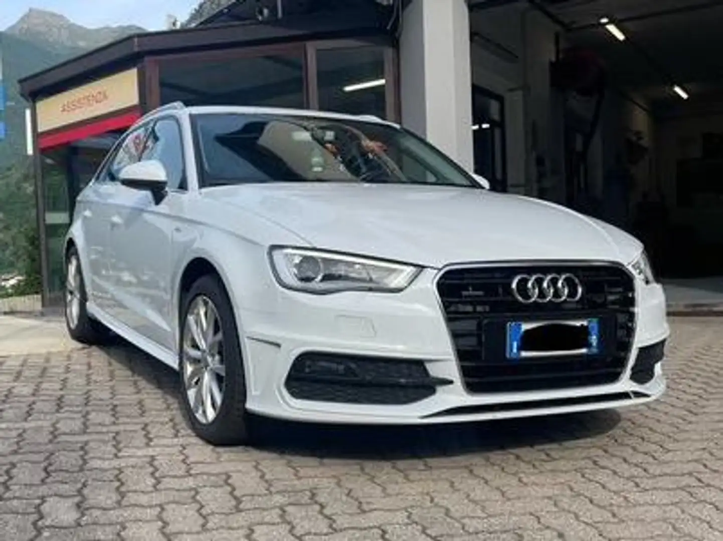 Audi A3 A3 Sportback 2.0 tdiS-LINE quattro 184cv s-tronic Grigio - 1