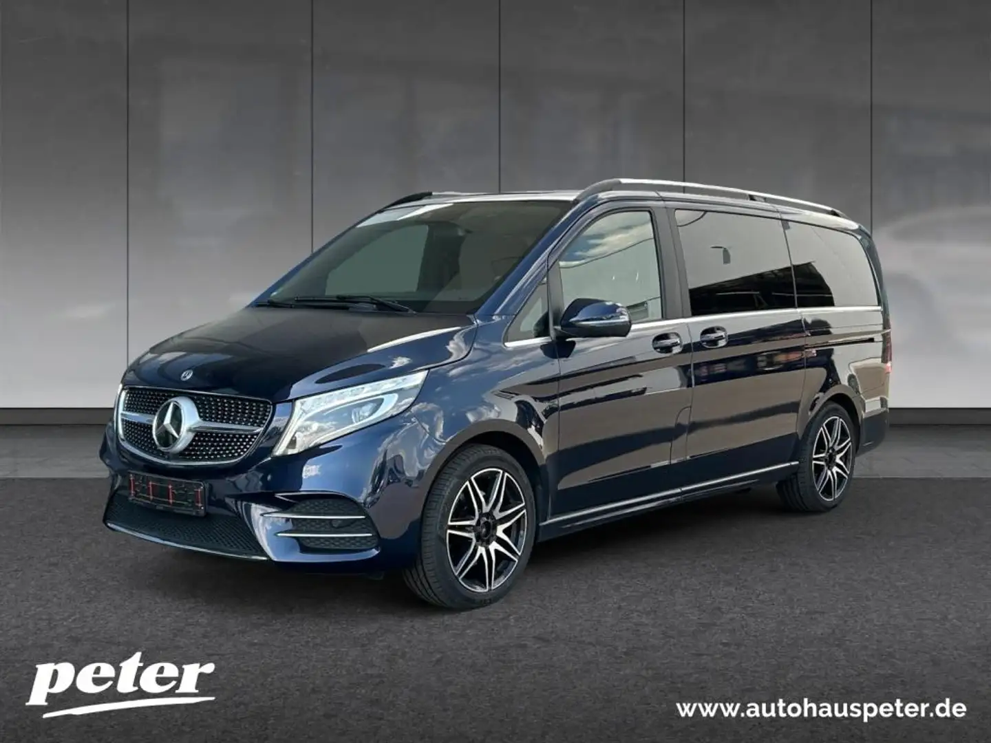 Mercedes-Benz V 300 d 4Matic Avantgarde Edition AMG STHZG+AHK Blauw - 2