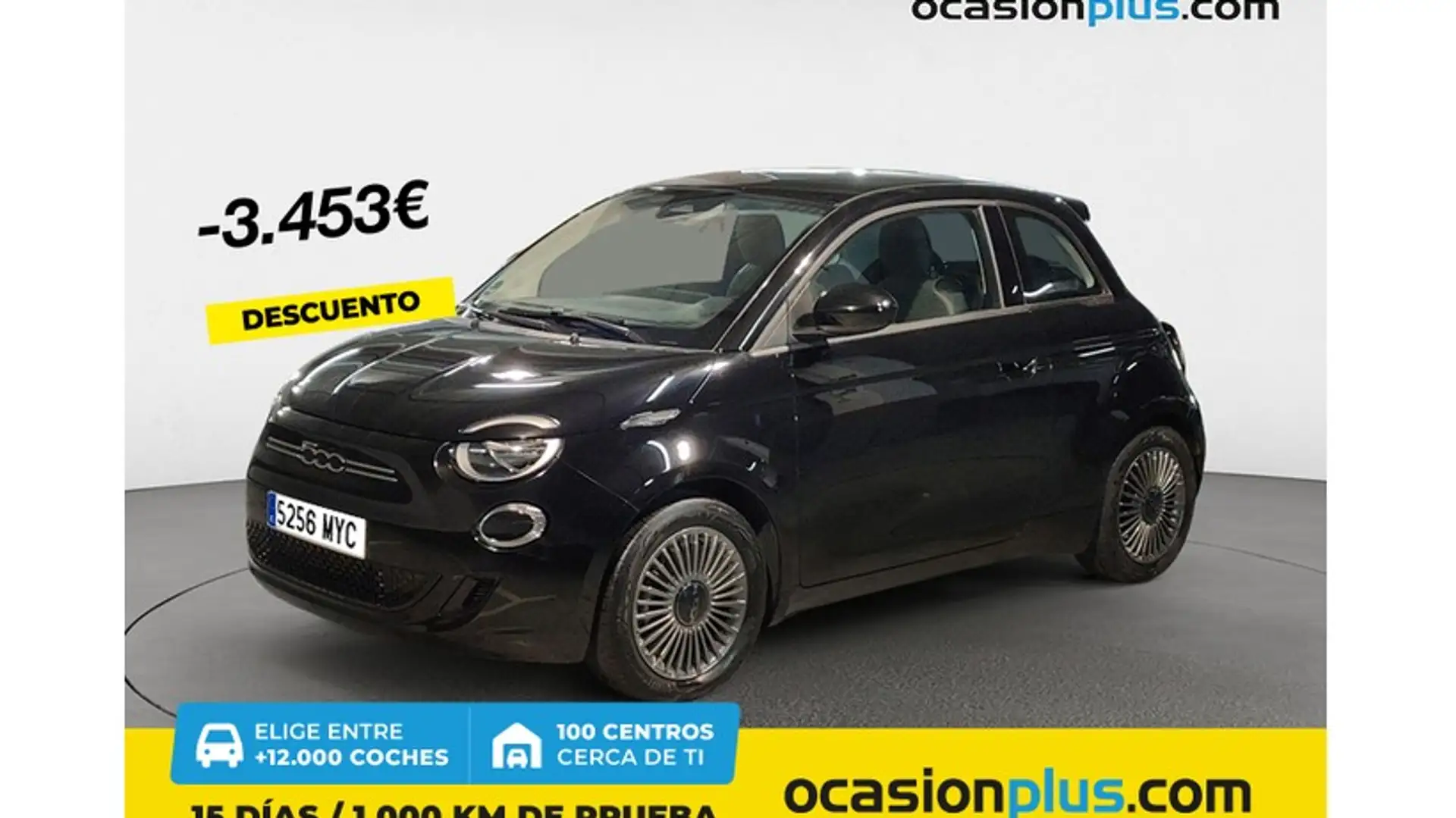 Fiat 500e 87Kw Icon Negro - 1
