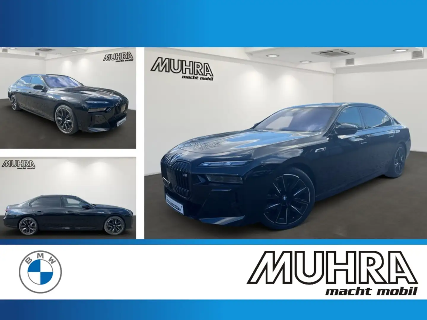 BMW i7 M70 xDrive Leas.o.Anz.ab 999,-EUR - 21" Pano Schwarz - 1