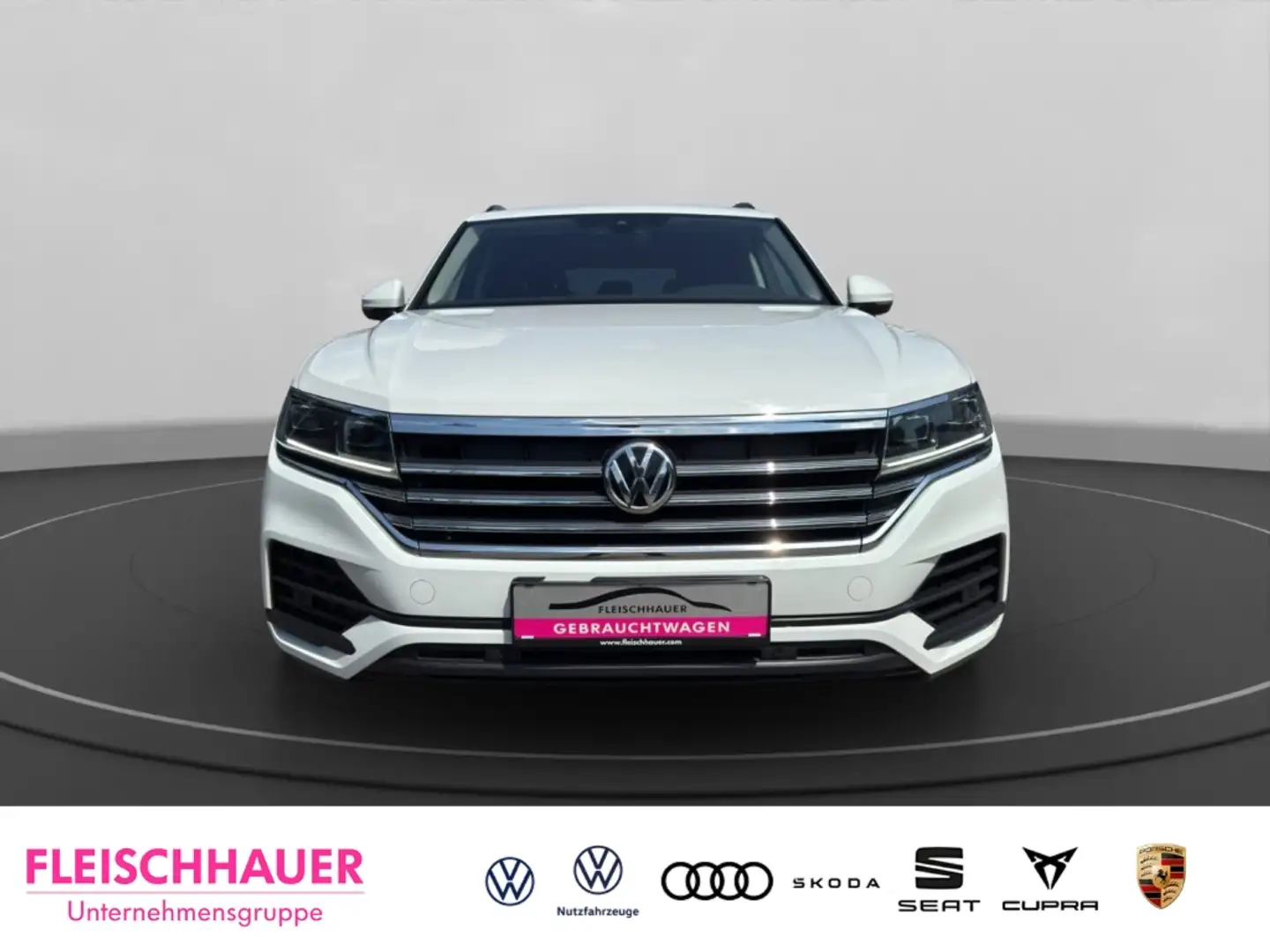 Volkswagen Touareg 3,0 l V6 TDI LED+PDC V&H+SZH+NAVI+LANE ASSIST+ Weiß - 2