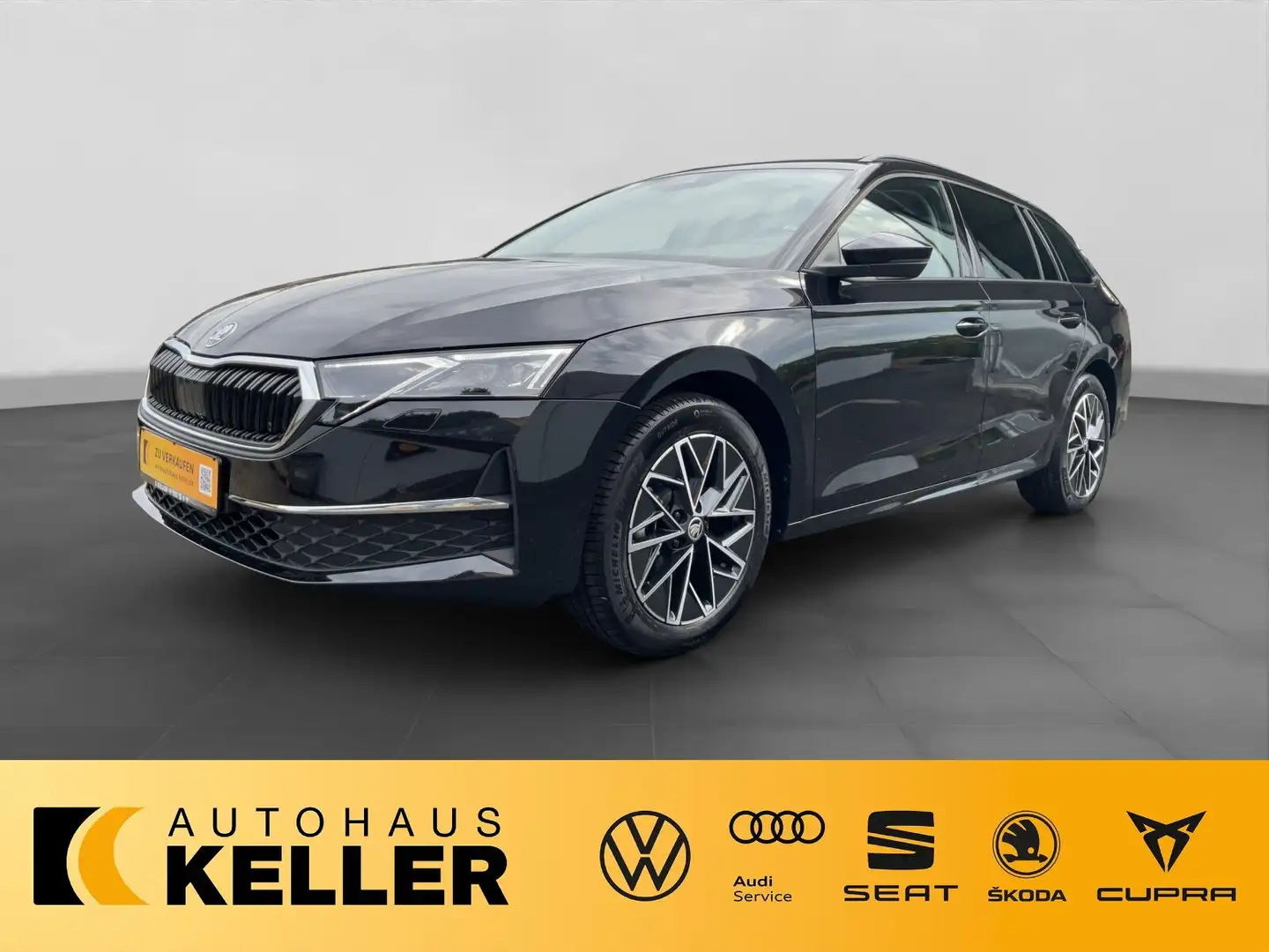 Skoda Octavia Octavia 2.0 TDI DPF Selection Autom./Klima/LED/BC Schwarz - 2