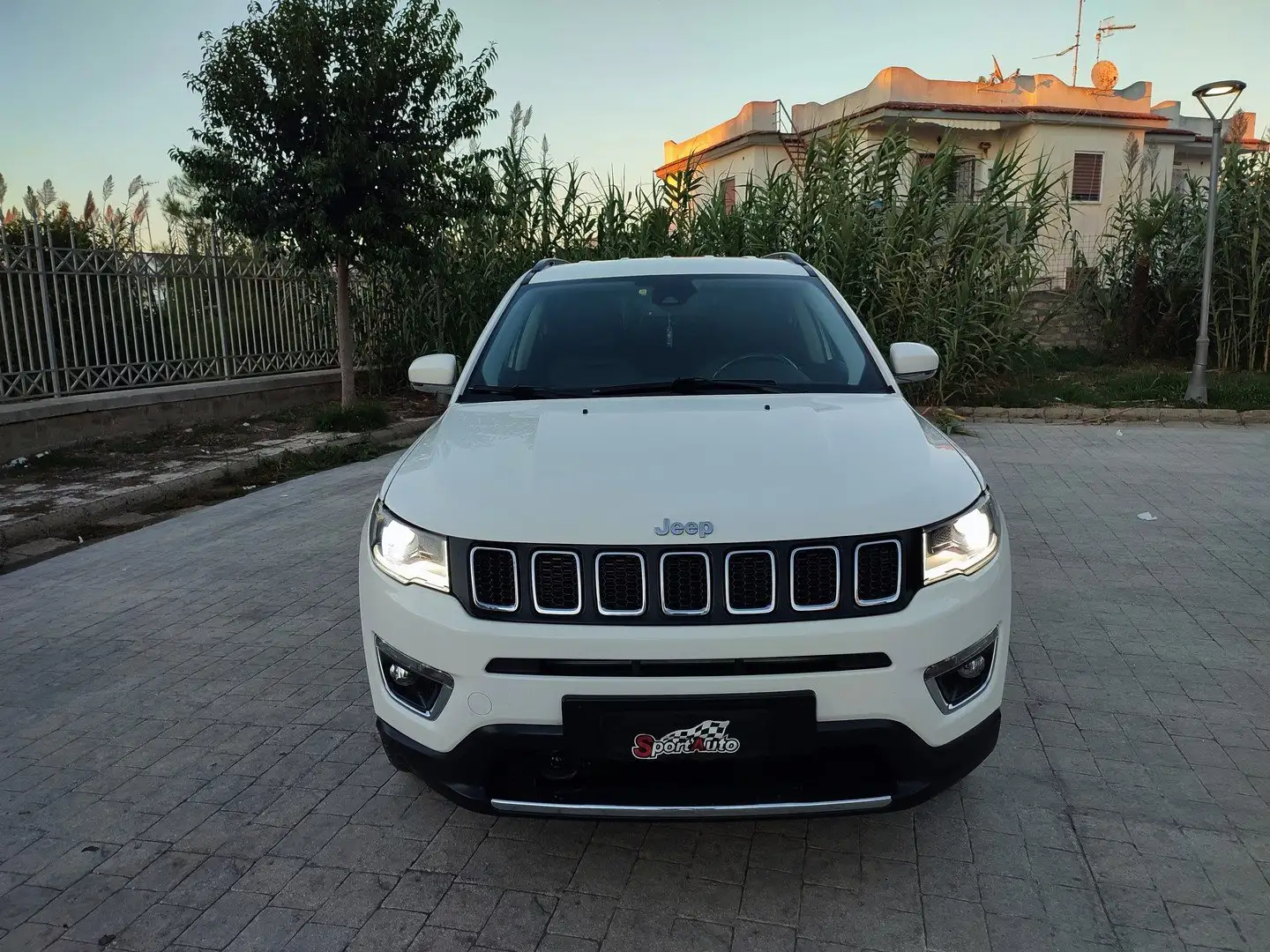 Jeep Compass 4X4 LIMITED AUTOMATIK 2.0 MJT 170 CV  PELLE NAVIG Bianco - 2